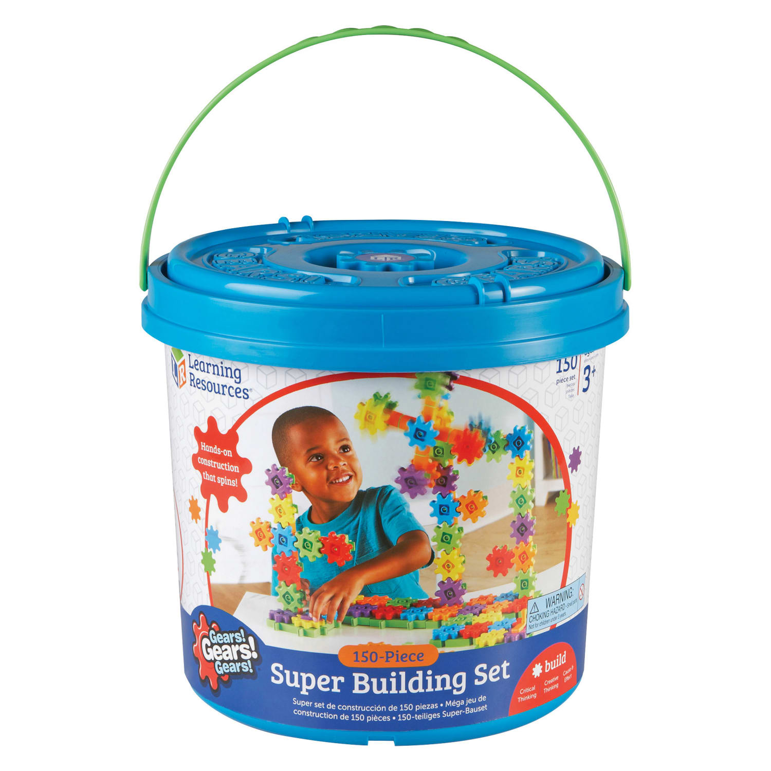 Learning Resources Gears! Gears! Gears! Super Building Set, Pre-K - Grade 5 - Image 5
