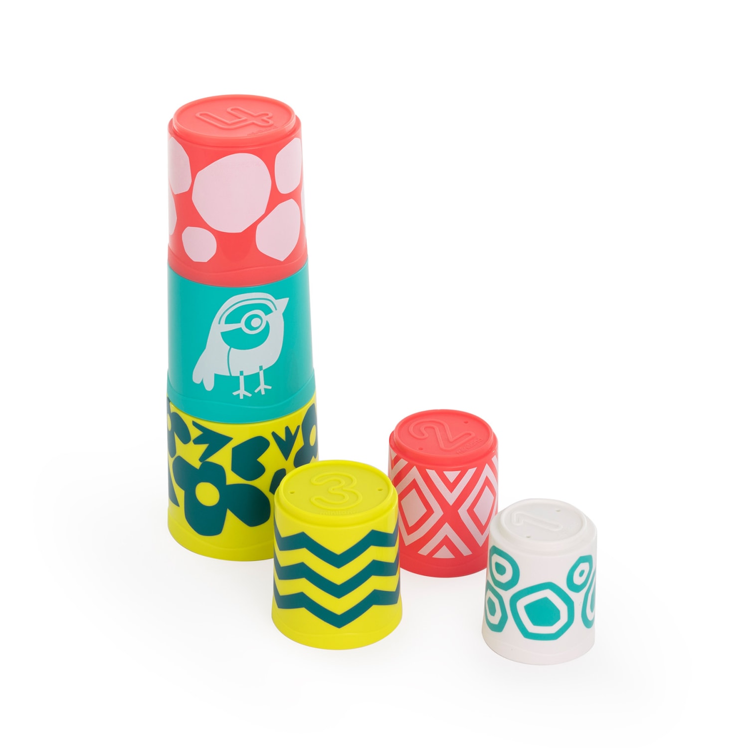 Miniland Feel To Learn Stacking Cups - Image 3