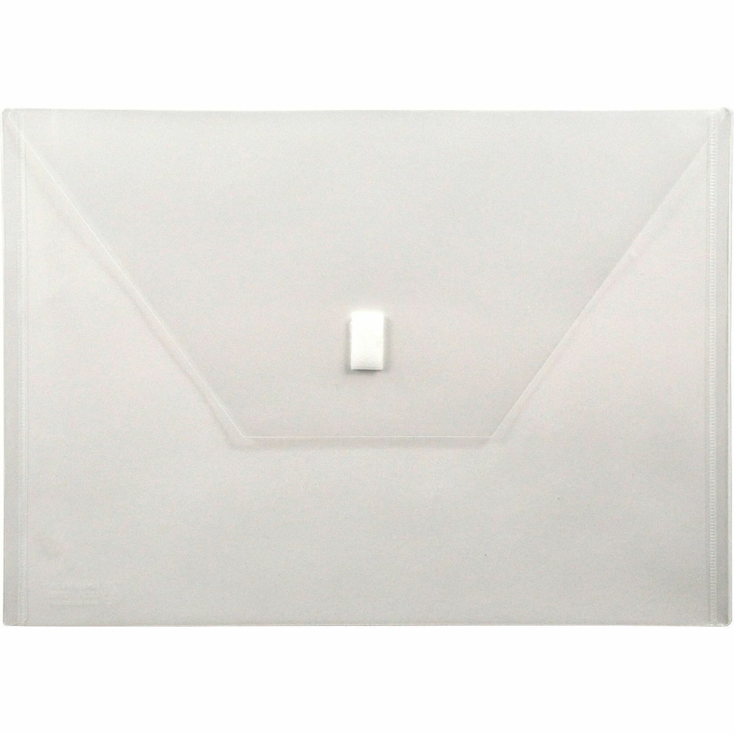 Lion VELCRO-Closure Poly Envelope, 13in x 9 3/8in, Clear - Image 3