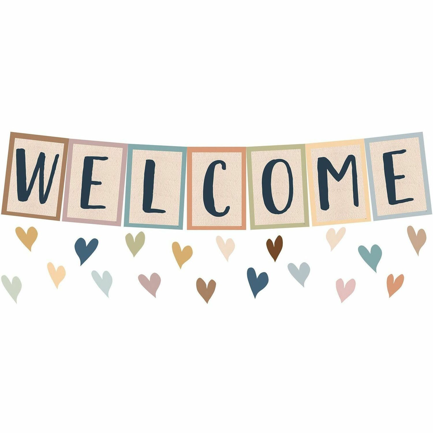 Teacher Created Resources Everyone Is Welcome Welcome Bulletin Board Set, Multicolor - Image 3