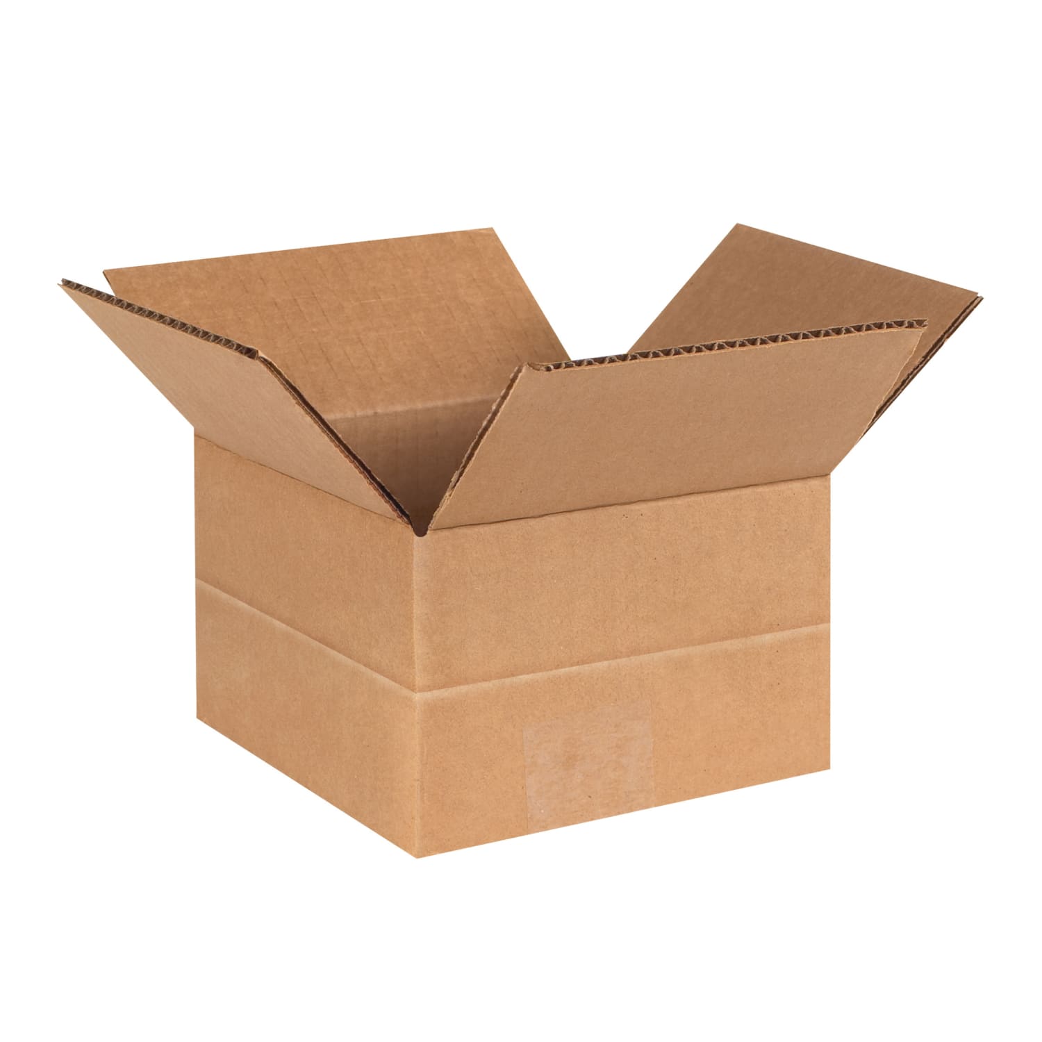 Partners Brand Multi-Depth Corrugated Boxes, 4in x 6in x 6in, Kraft, Pack Of 25