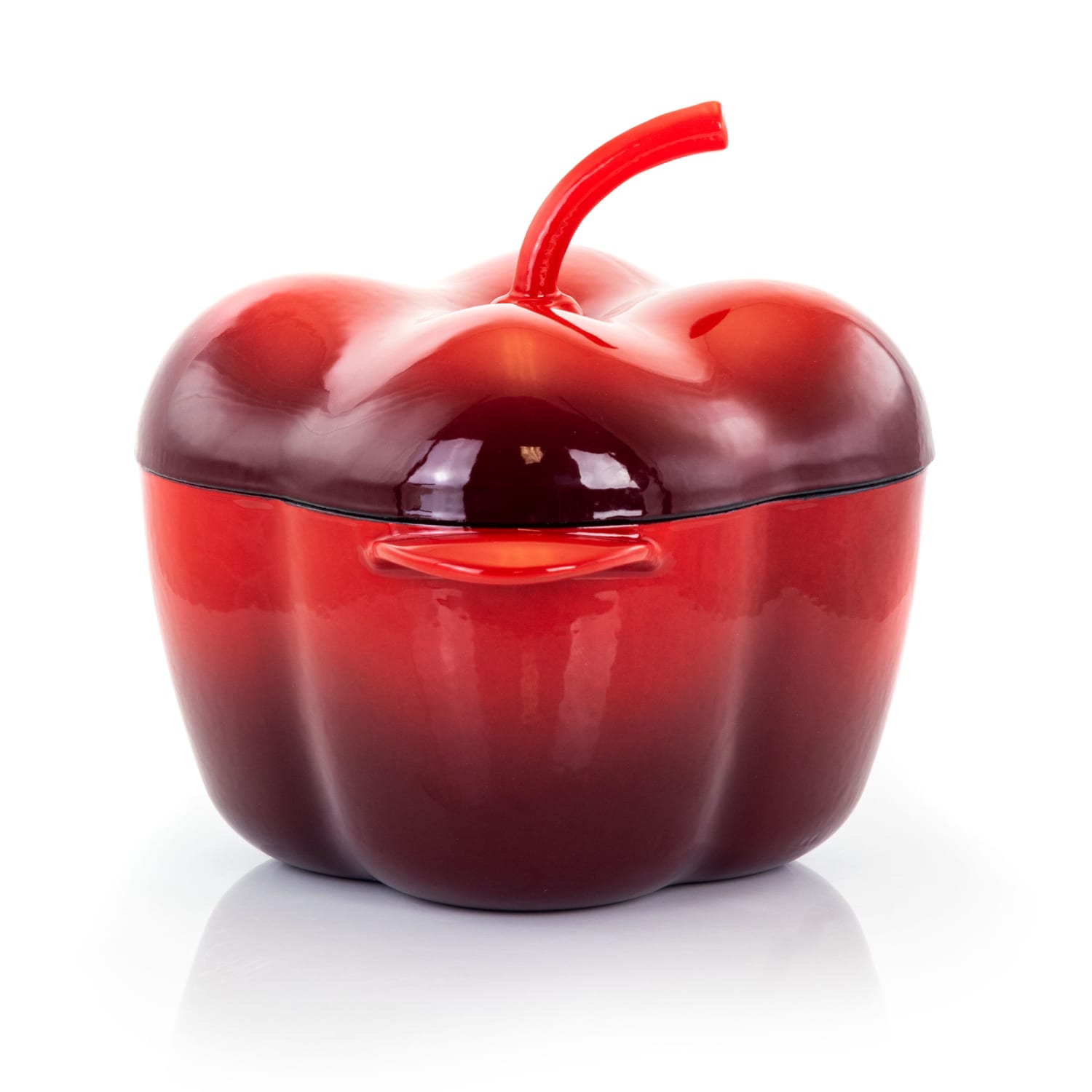 MegaChef 3-Quart Casserole Dish, Red - Image 4
