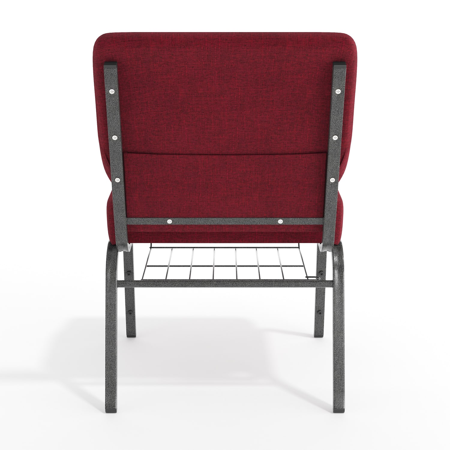 Flash Furniture HERCULES Series Church Chair With Book Rack CrimsonSilver Vein PopularChairscom Flash Furniture HERCULES Series Church Chair With Book Rack CrimsonSilver Vein PopularChairscom