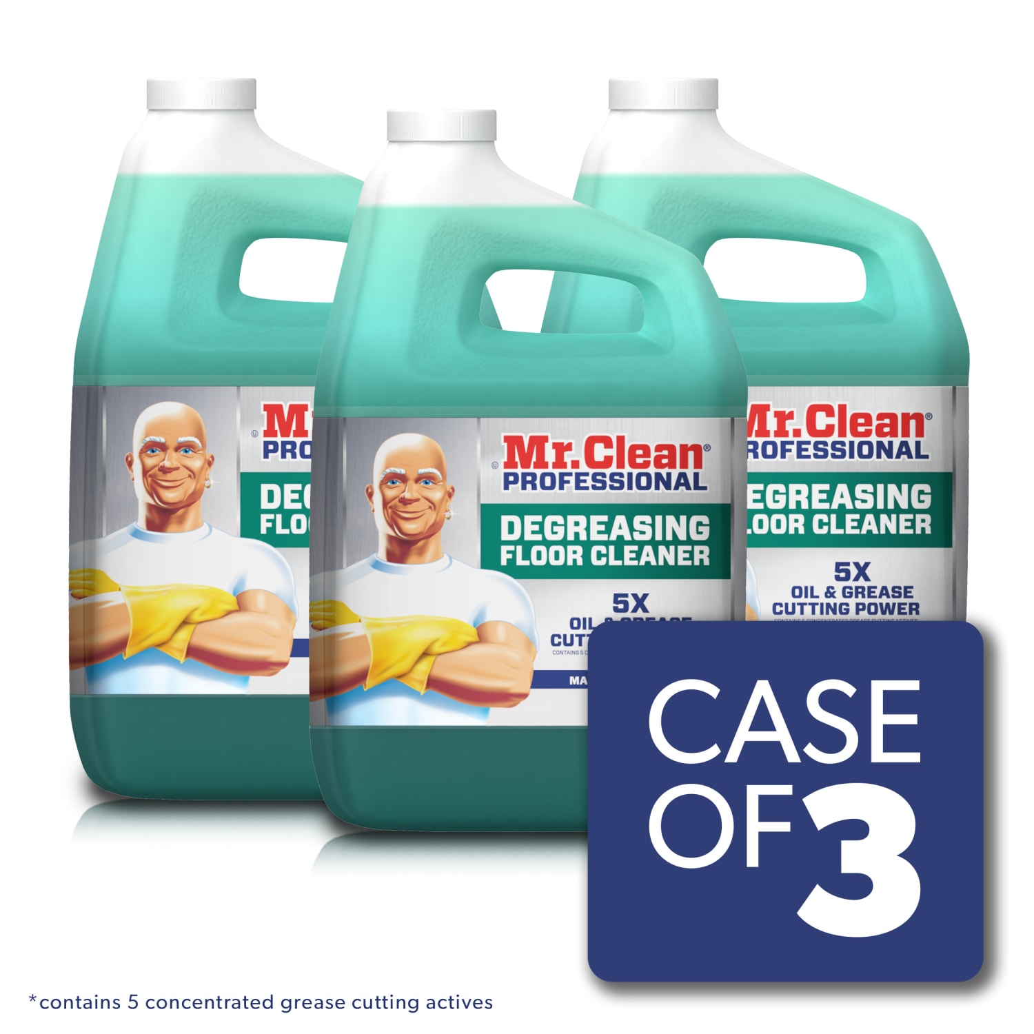 Mr. Clean Professional Degreasing Floor Cleaner, 1 Gallon, Case Of 3 Jugs - Image 3