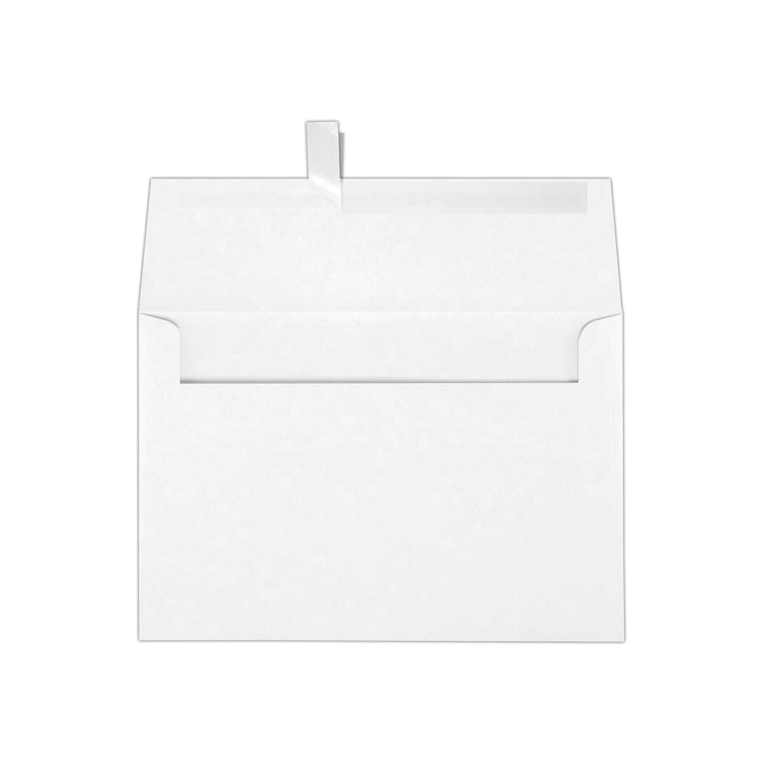 LUX Invitation Envelopes, A8, Peel & Press Closure, Bright White, Pack Of 50 - Image 3