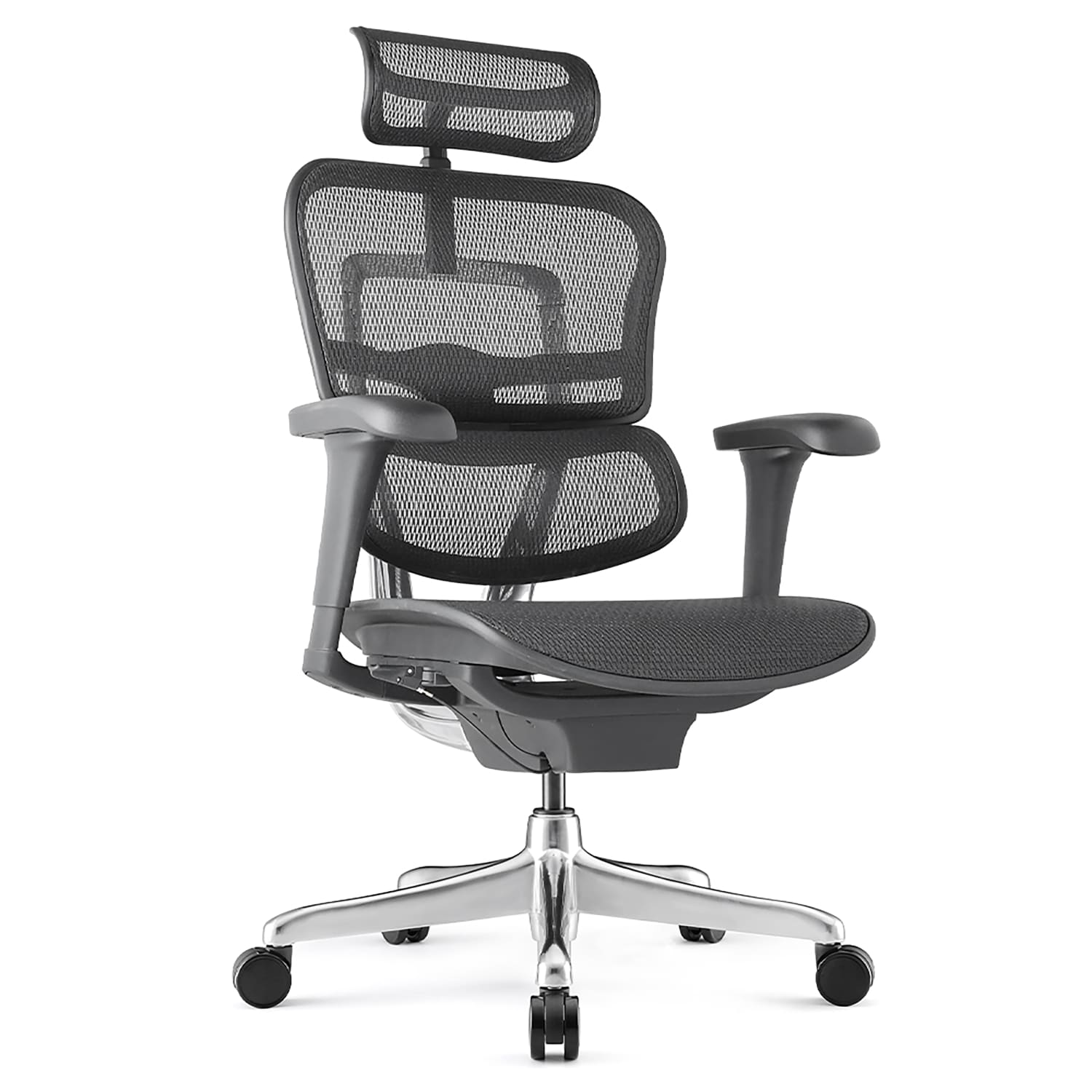 WorkPro 1200 V2 Series Ergonomic Mesh High-Back Executive Office Chair, Black - Image 3