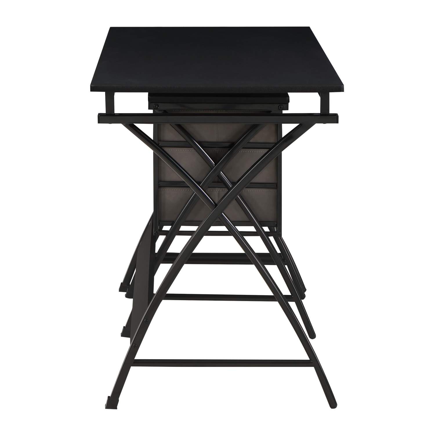 Office Star Olympic 48inW Computer Desk, Black - Image 3