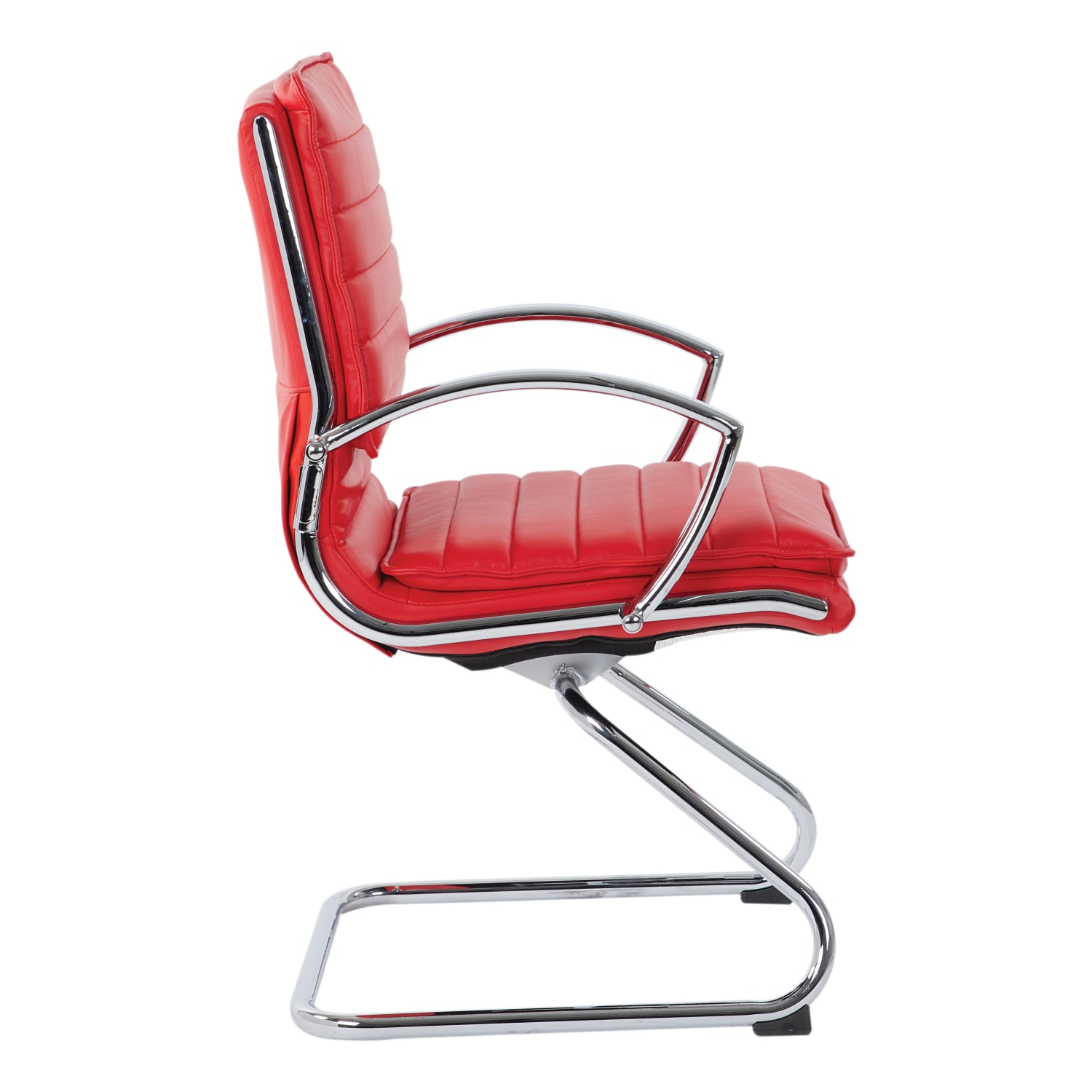 Office Star Guest Chair RedChrome PopularChairscom