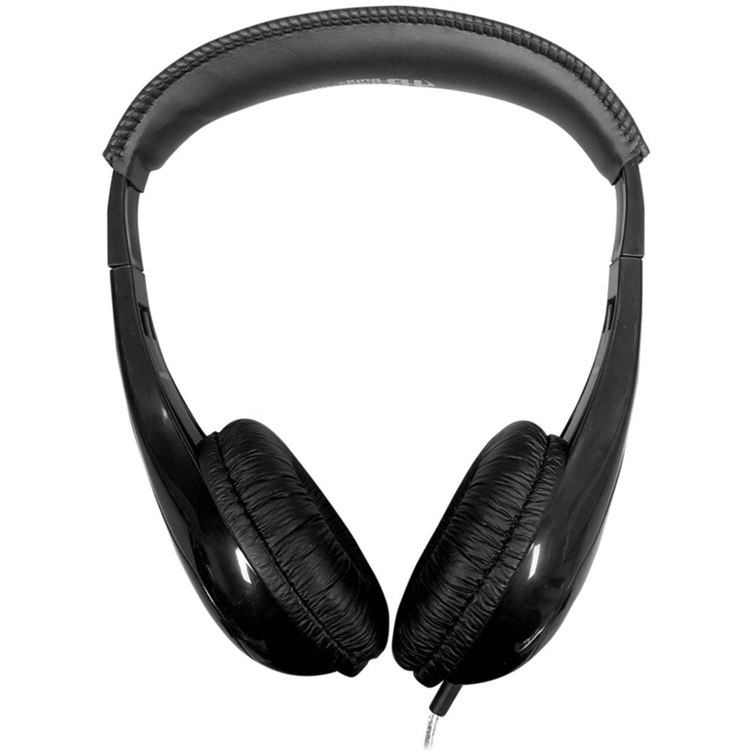 Hamilton Buhl Motiv8 Mid-Sized Headphone With In-line Volume Control - Stereo - Black - Mini-phone (3.5mm) - Wired - 32 Ohm - 50 Hz 20 kHz - On-ear - Binaural - Ear-cup - 5 ft Cable - Image 5