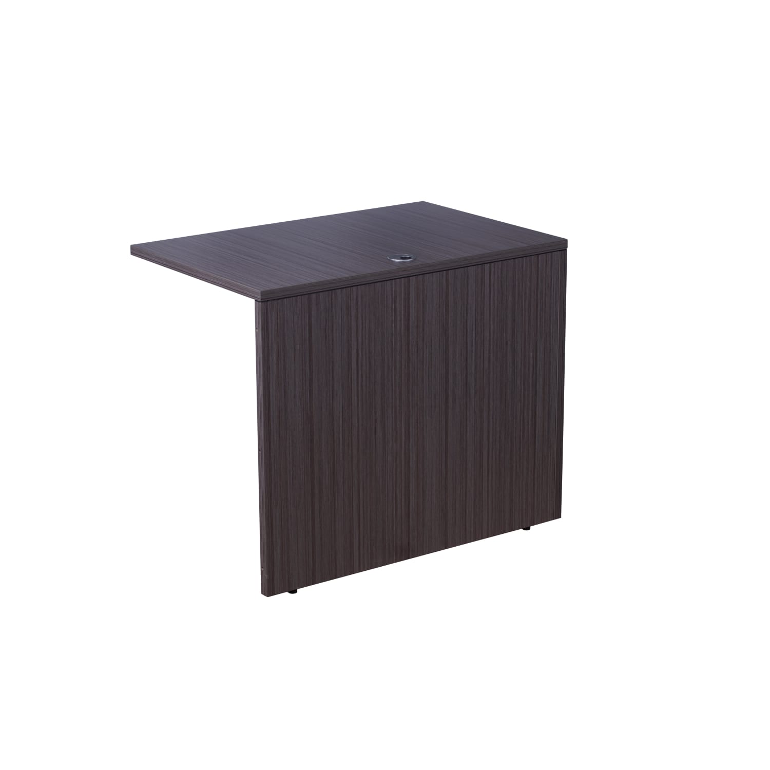 Boss Office Products 66inW Executive U-Shaped Desk with Box/Box/File Storage Pedestal, Mocha - Image 5