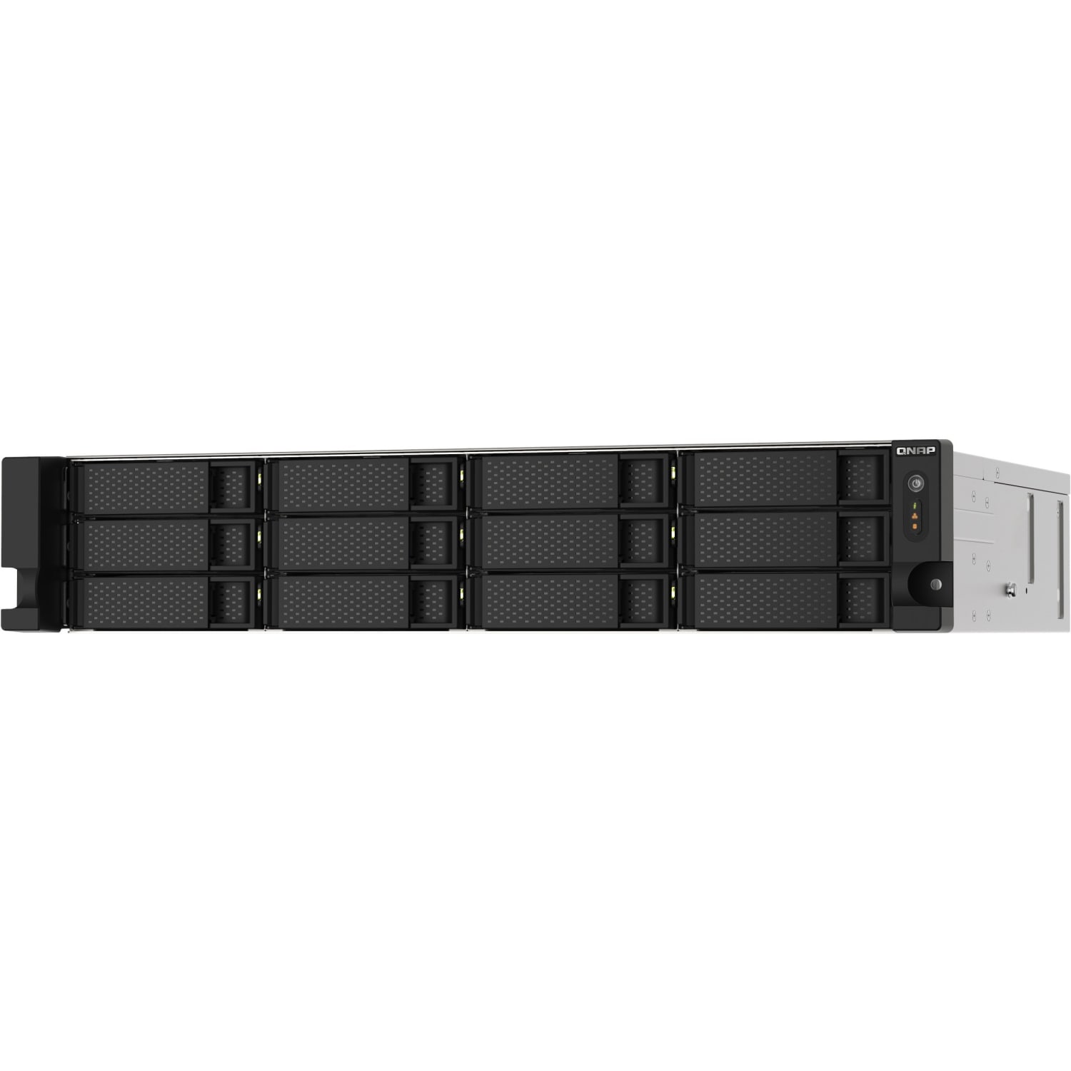 QNAP TS-1273AU-RP-8G SAN/NAS Storage System - AMD Ryzen V1500B Quad-core 2.20 GHz - 12x HDD Supported - TS1273AURP8GUS - Image 4