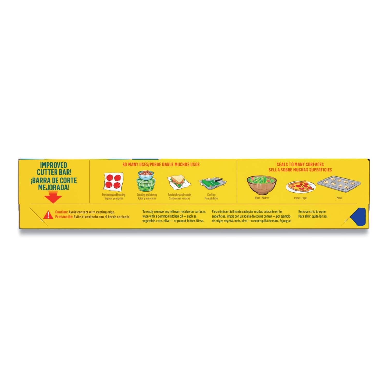 Glad PressN Seal Food Plastic Wrap, 70 Square Foot Roll, 12 Rolls/CT - Image 4