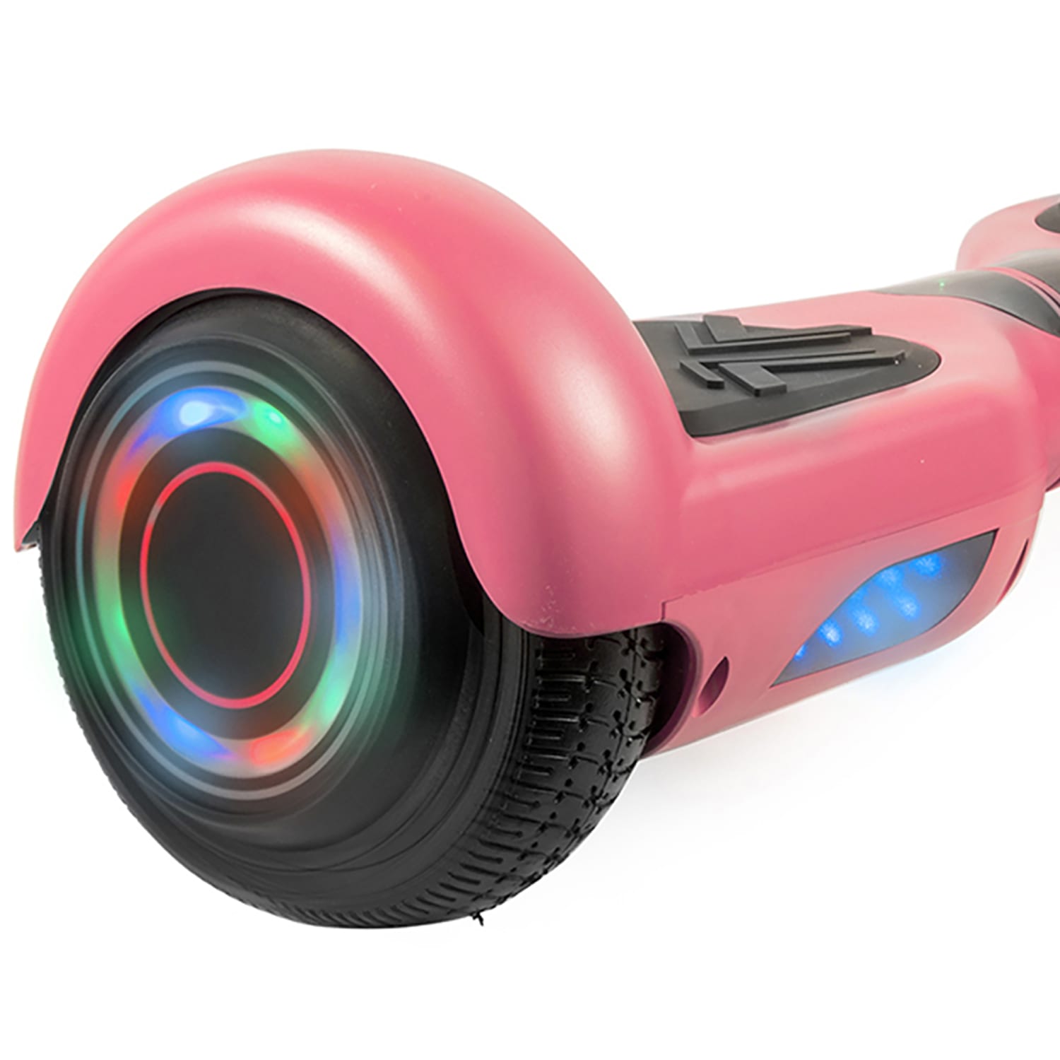 AOB Hoverboard With Bluetooth Speakers, 7inH x 27inW x 7-5/16inD, Pink - Image 4