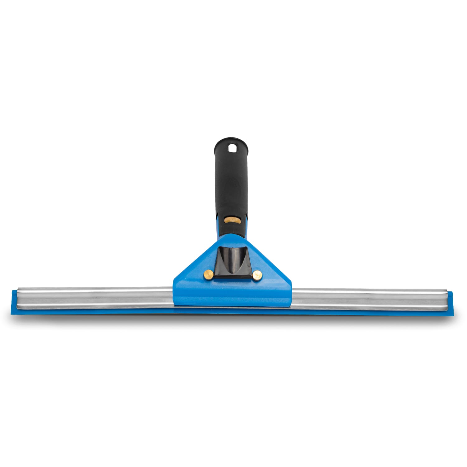 Gritt Commercial Swivel Window Squeegee With Quick Release, 14in x 1in, Black/Blue - Image 5