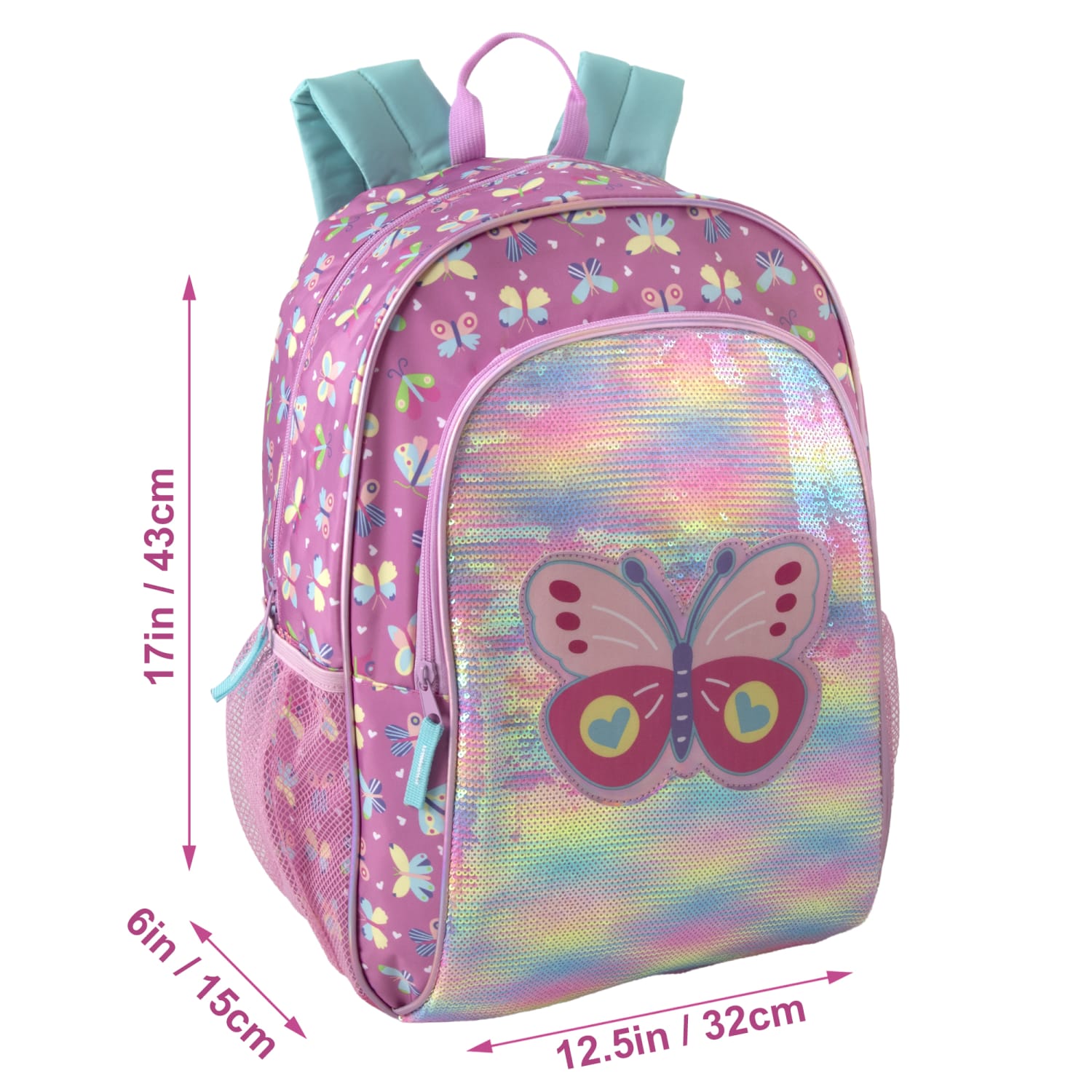 Trailmaker Backpack, Pink Butterfly, Total Qty 1 - Image 5