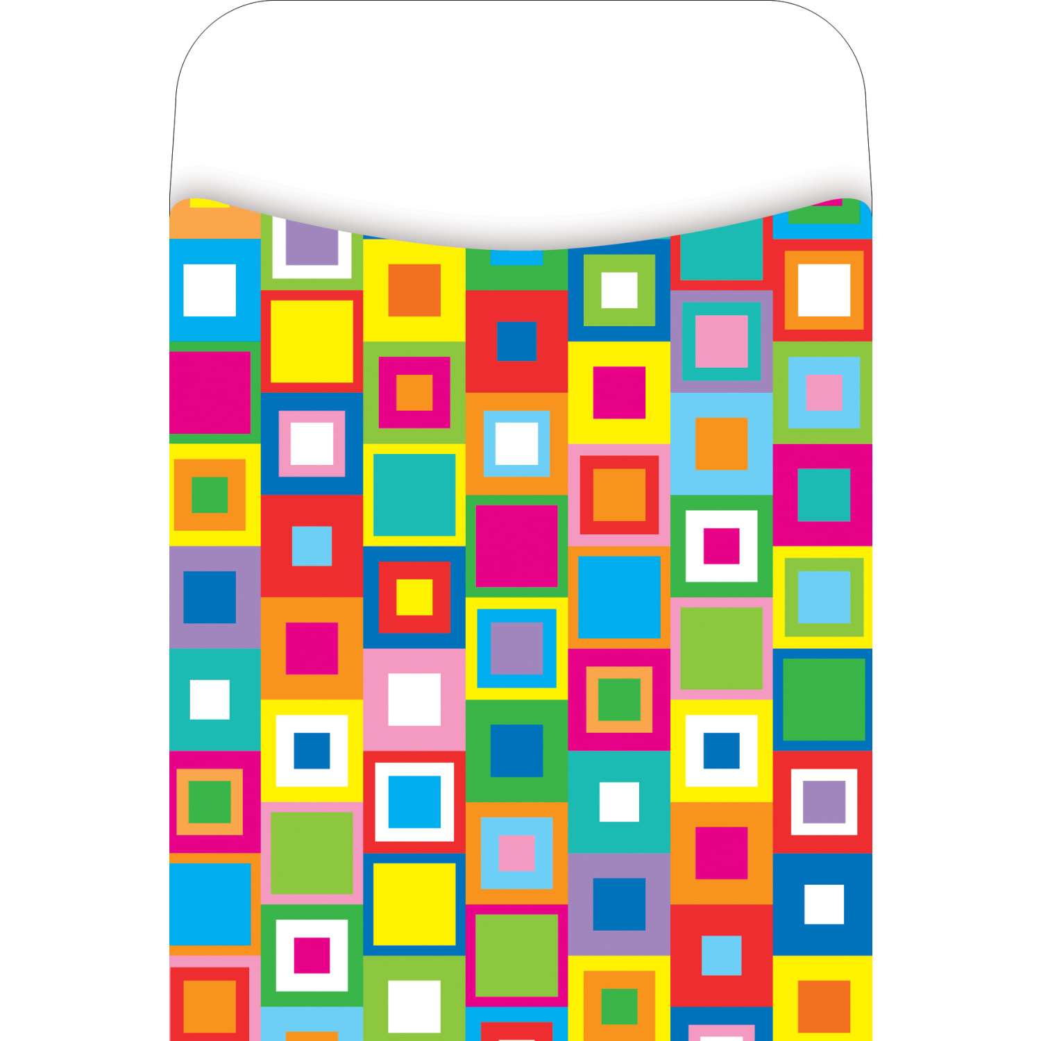 Barker Creek Peel & Stick Library Pockets, 3-1/2in x 5-1/8in, Groovy, Set Of 120 Pockets - Image 3