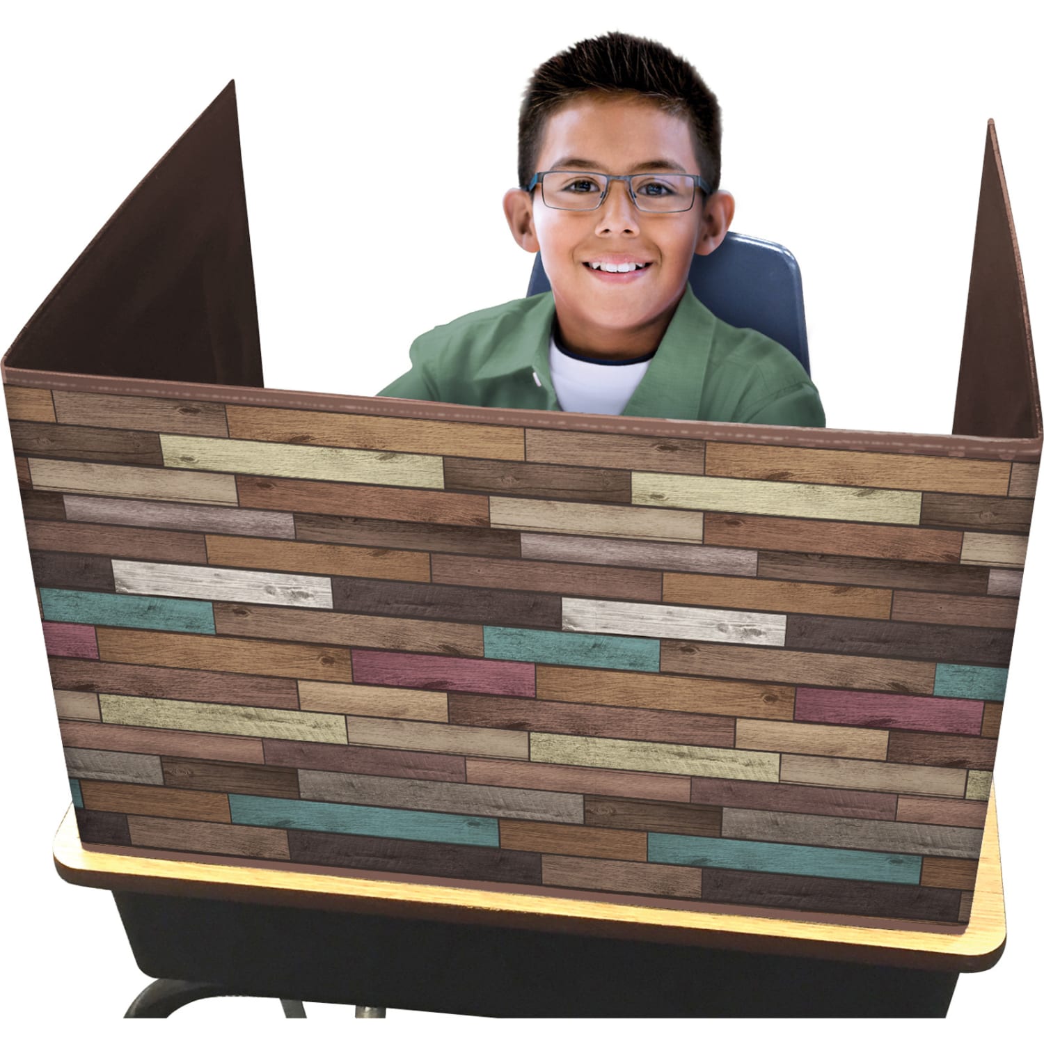 Teacher Created Resources Classroom Privacy Screens, 14inH x 22inW x 16inD, Wood Design, Pack Of 2 Screens - Image 3