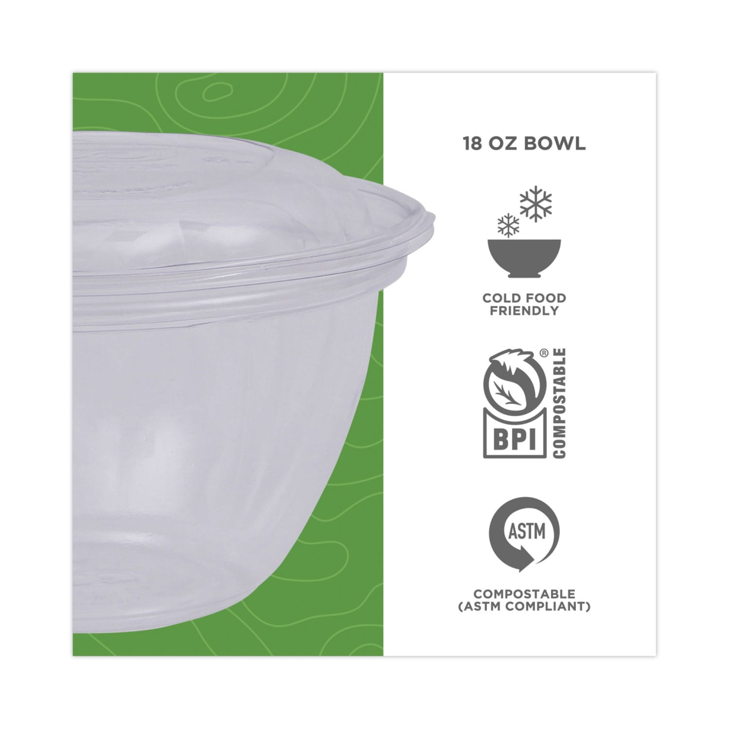 Eco-Products Renewable Containers, 18 Oz, Clear, Carton Of 150 Containers - Image 6