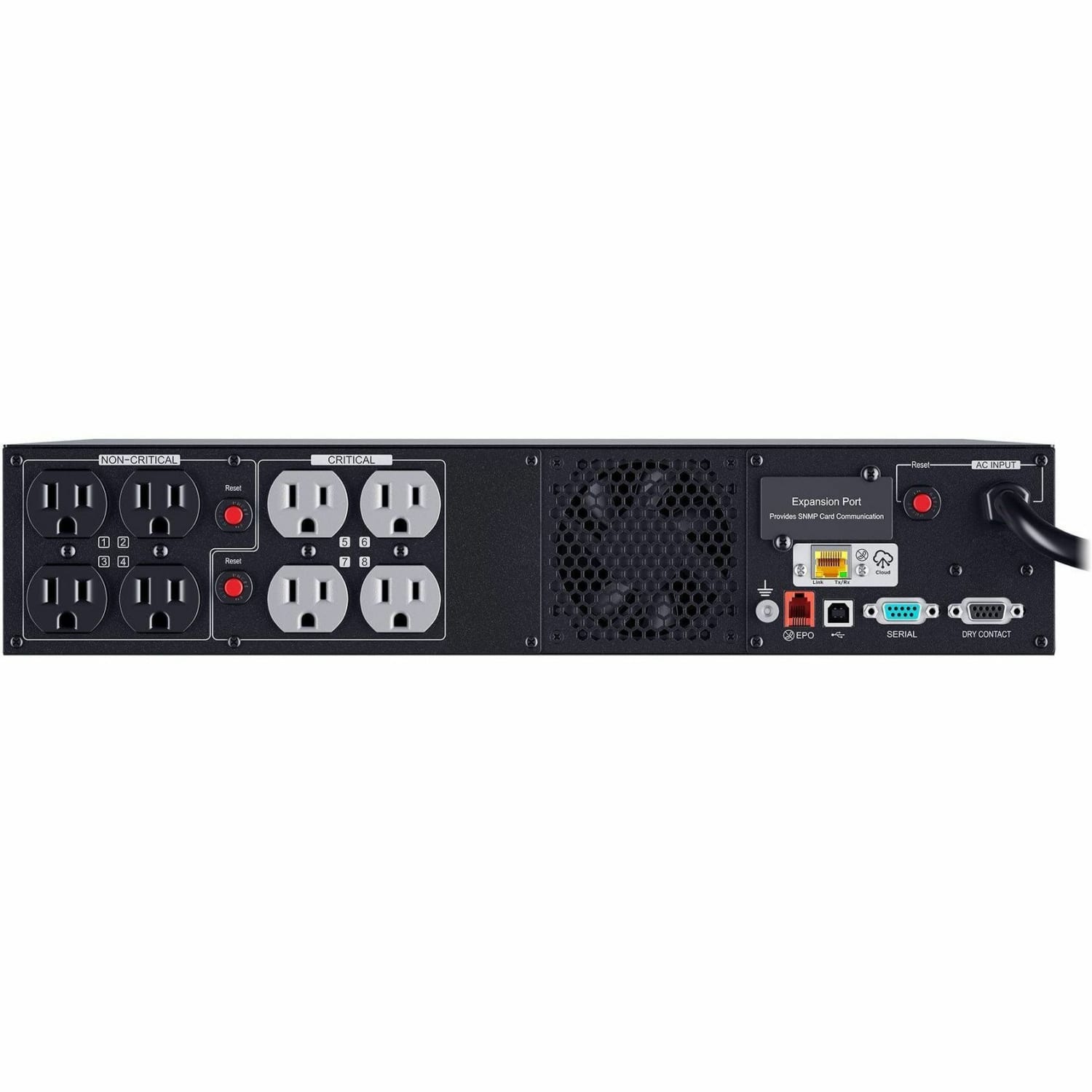 CyberPower Smart App Sinewave PR1500RT2UC 1500VA Rack/Tower UPS - 2U Rack/Tower - AVR - 3 Hour Recharge - PR1500RT2UC - Image 6
