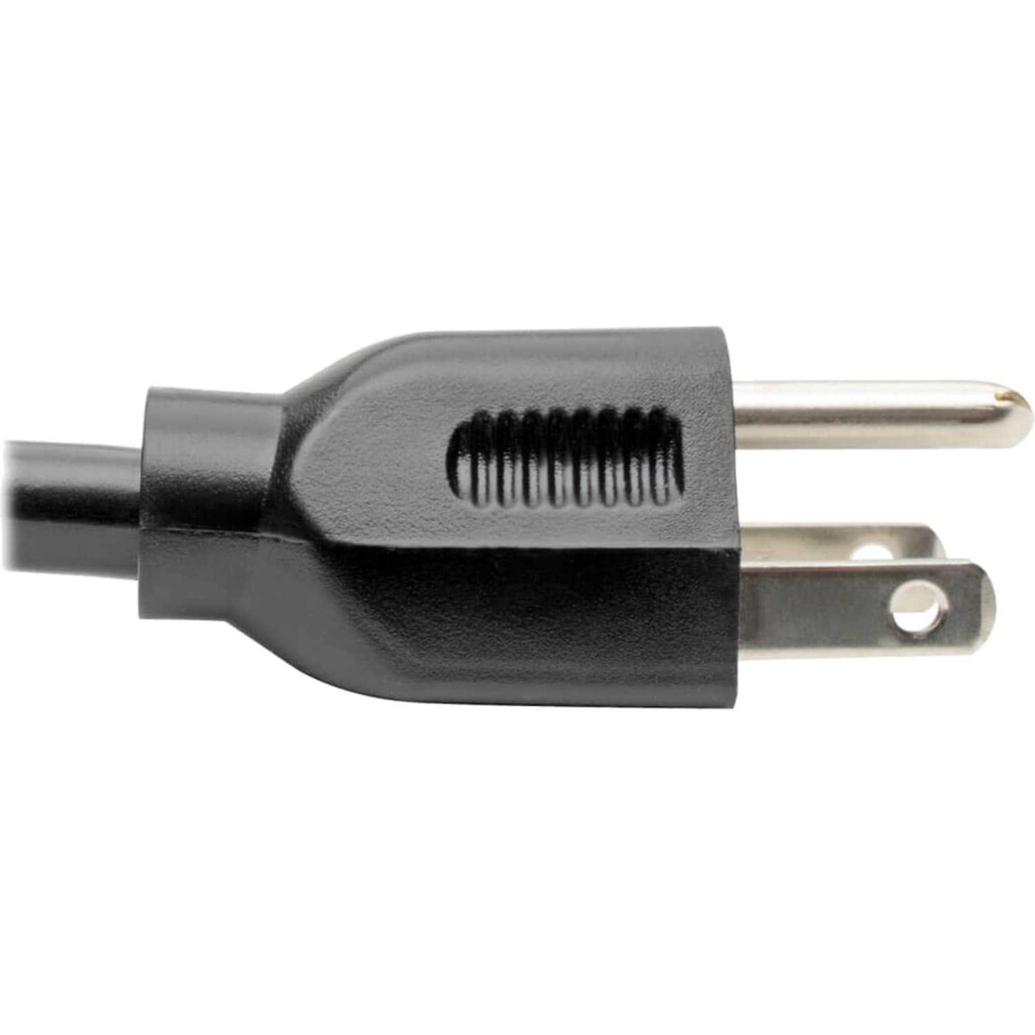 Eaton Tripp Lite Series Computer Power Cord, Right-Angle NEMA 5-15P to C13 - Heavy-Duty, 15A, 125V, 14 AWG, 6 ft. (1.83 m), Black - Power cable - NEMA 5-15P right-angled to power IEC 60320 C13 - 125 V - 15 A - 6 ft - black - North America - Image 4