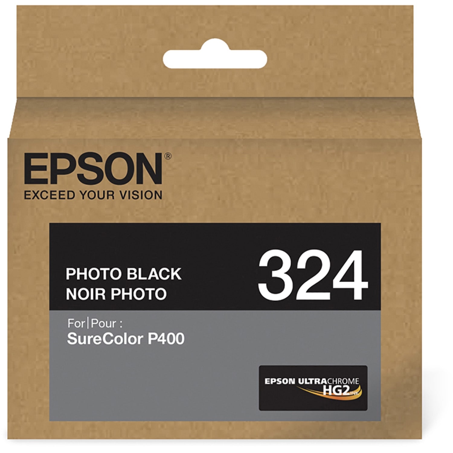 Epson UltraChrome 324 Original Inkjet Ink Cartridge - Photo Black - 1 Each - Inkjet - 1 Each - Image 3