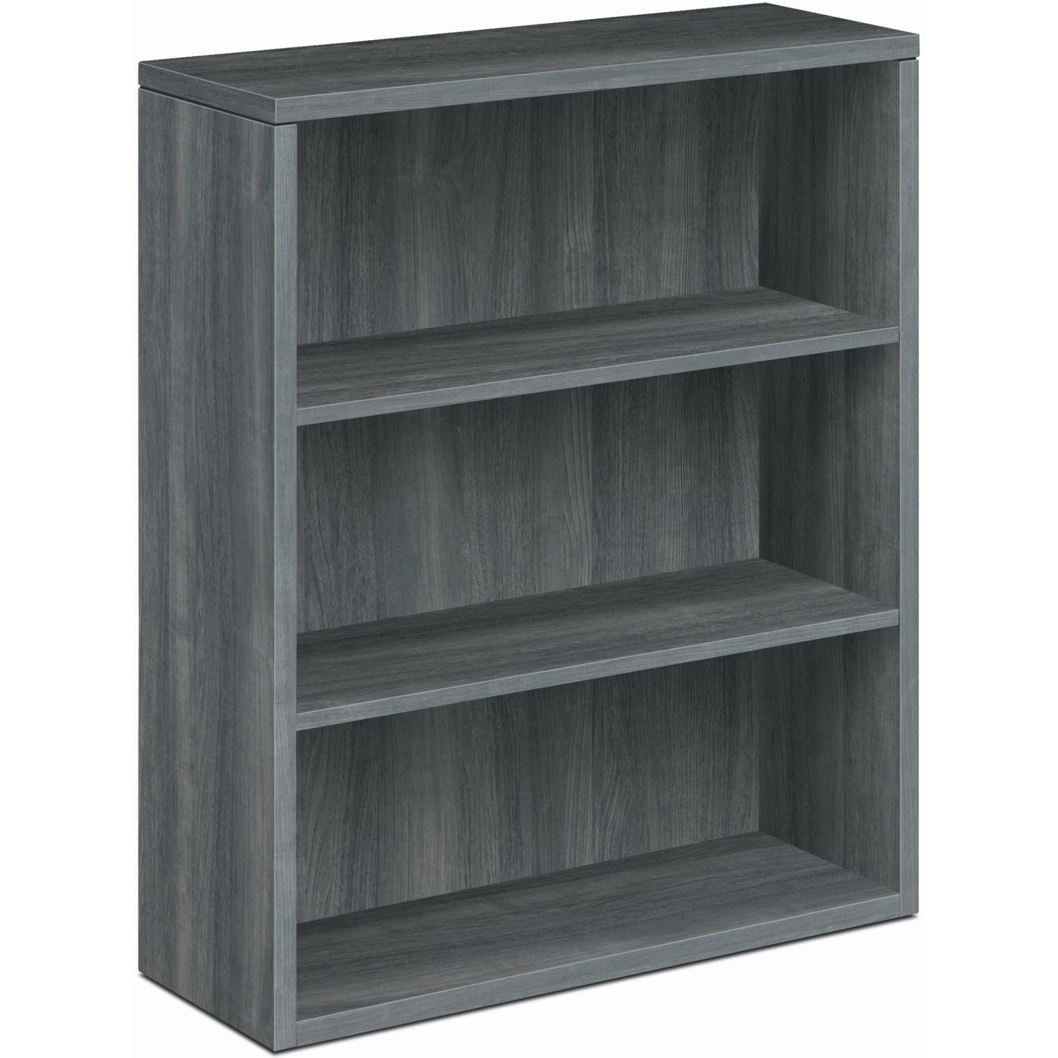 HON 10500 44inH 3-Shelf Bookcase, Sterling Ash - Image 3