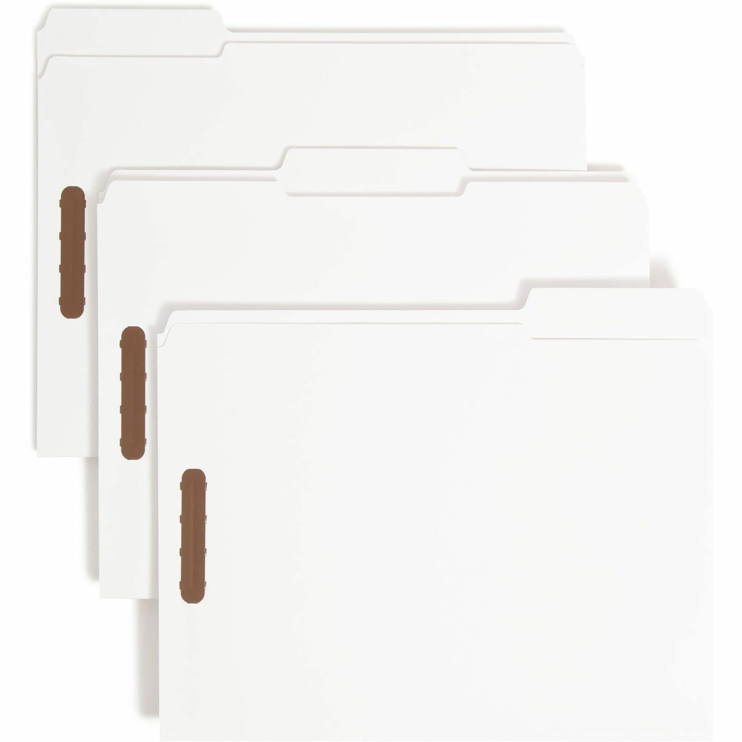 Smead Fastener File Folders, Letter Size, White, Box Of 50 Folders - Image 3