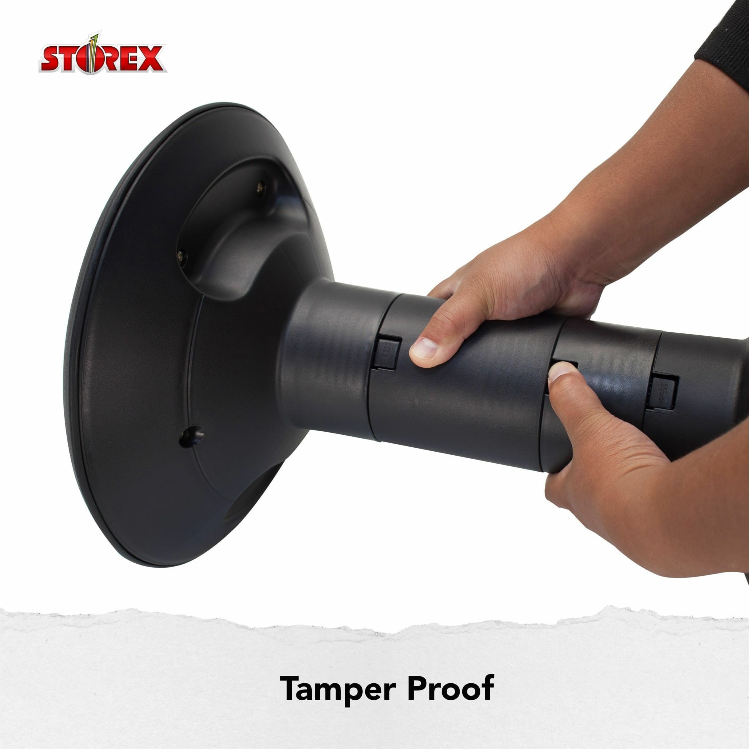 Storex Wiggle Stool, Black - Image 6