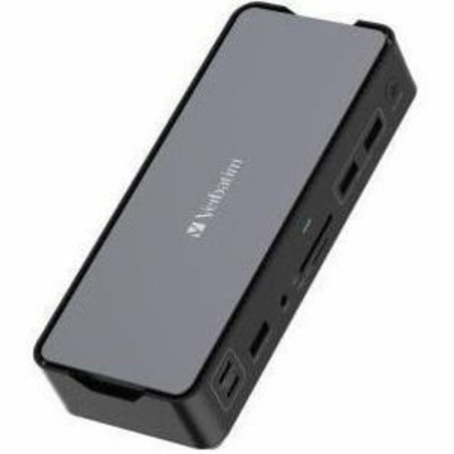 Verbatim USB-C Pro Docking Station 15-in-1 - for Headset/Speaker - Charging Capability - Memory Card Reader - 32171 - Image 3