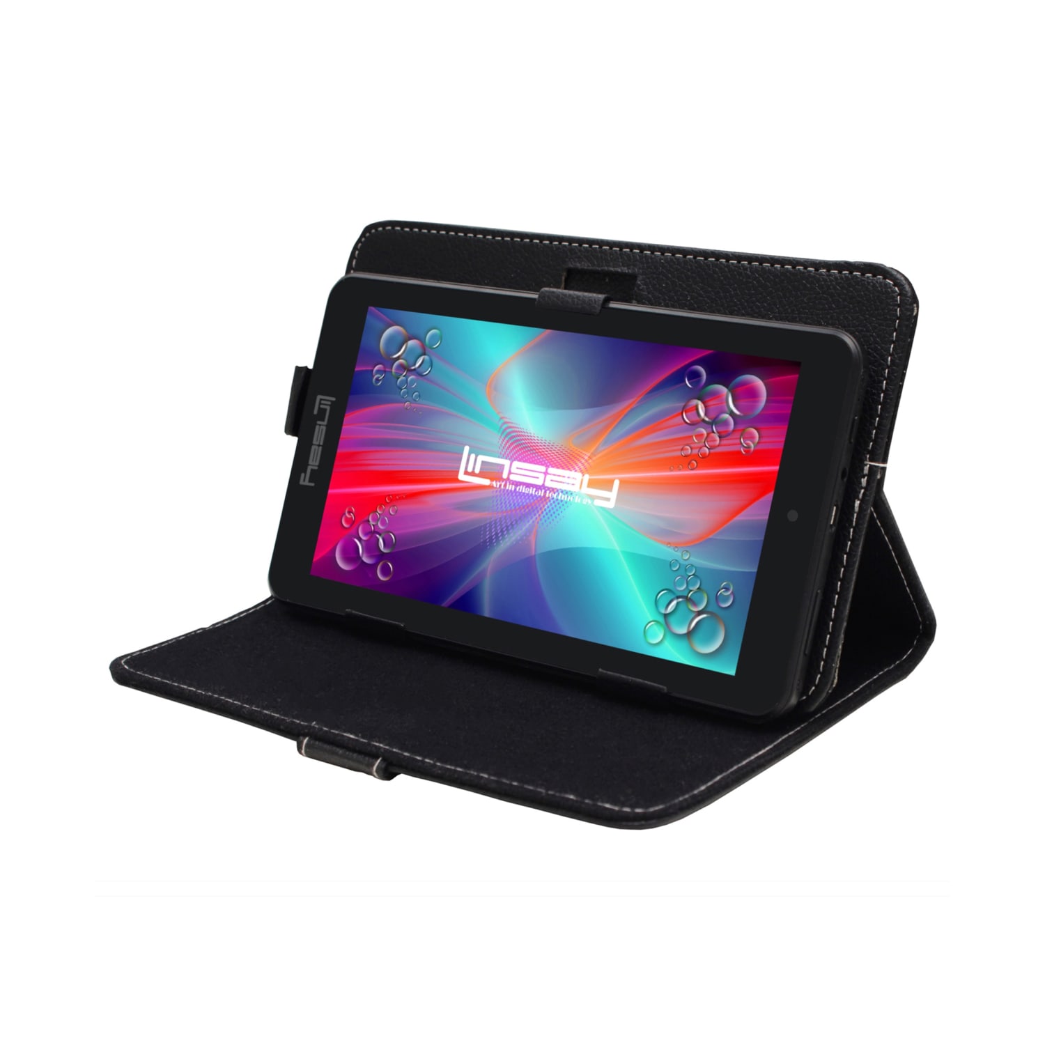 Linsay F7 Wi-Fi Tablet, 7in Screen, 2GB Memory, 64GB Storage, Android 13, Black - Image 4