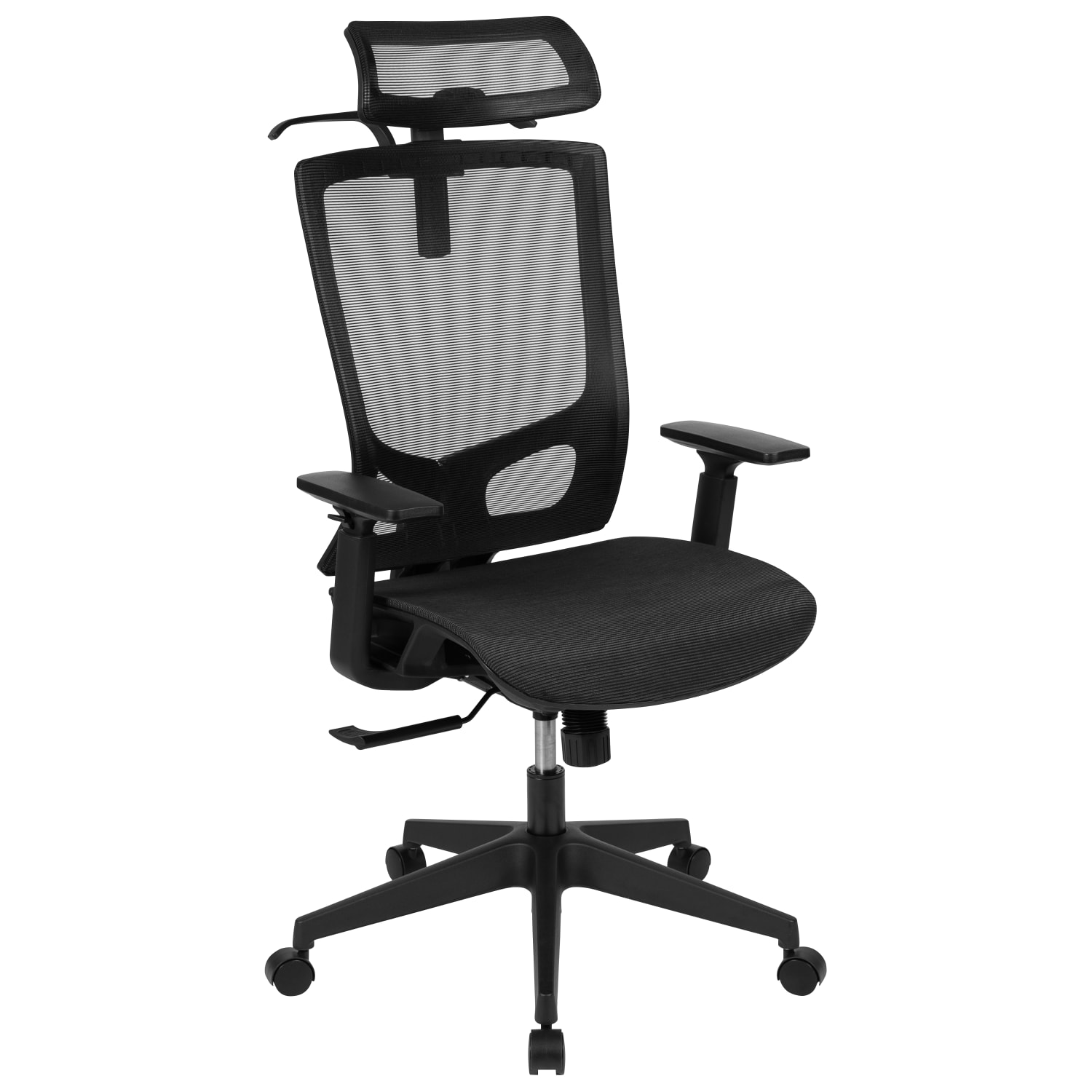 Flash Furniture Layla Ergonomic Mesh High-Back Office Chair, Black - Image 3