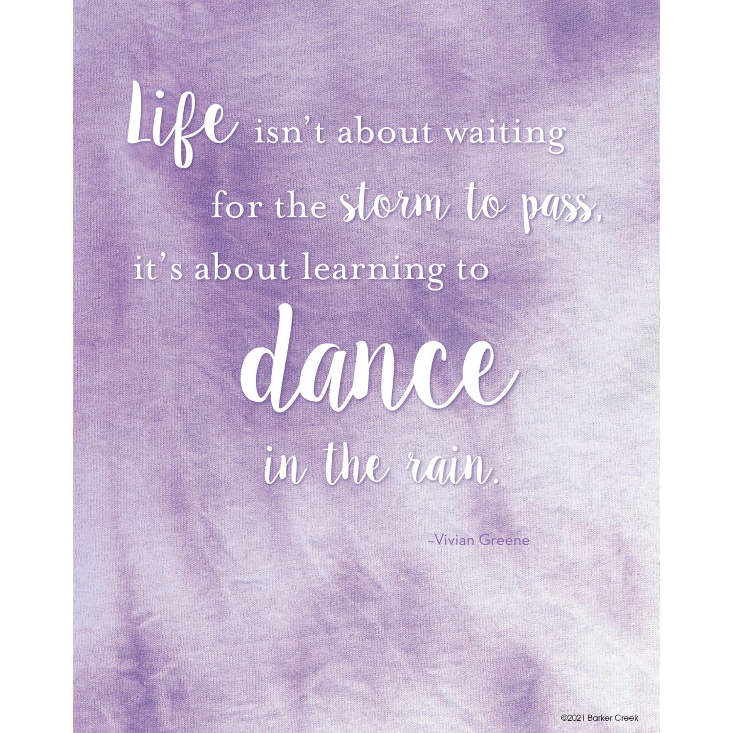 Barker Creek Art Prints, 8in x 10in, Dancing In The Rain Tie-Dye And Ombre Collection, Pre-K To College, Set Of 12 Prints - Image 6