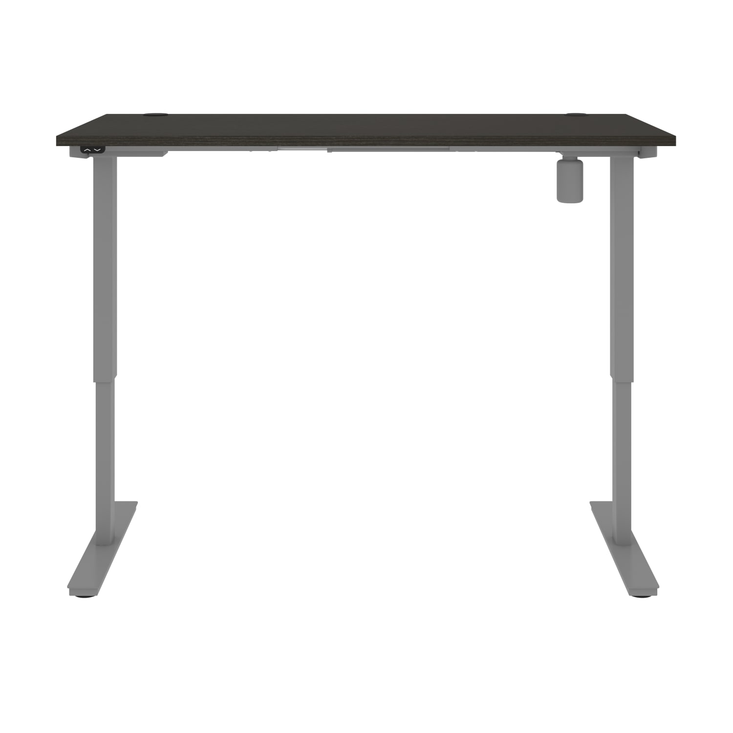 Bestar Upstand Electric 72inW Standing Desk, Deep Gray - Image 4