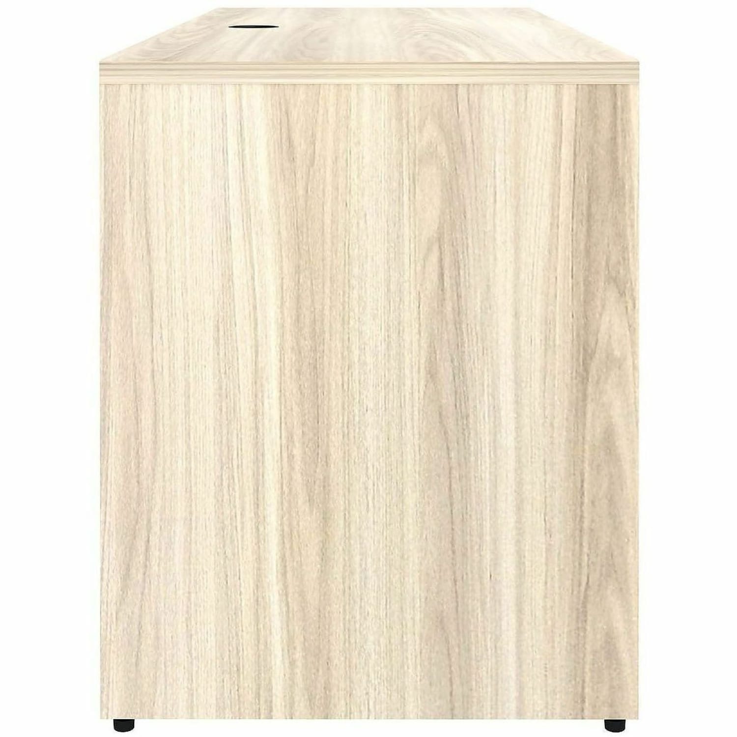 Lorell Essentials Credenza Shell, 29.5inH x 70.9inW x 23.6inD, 1in Thick Top, Modern Elm - Image 4