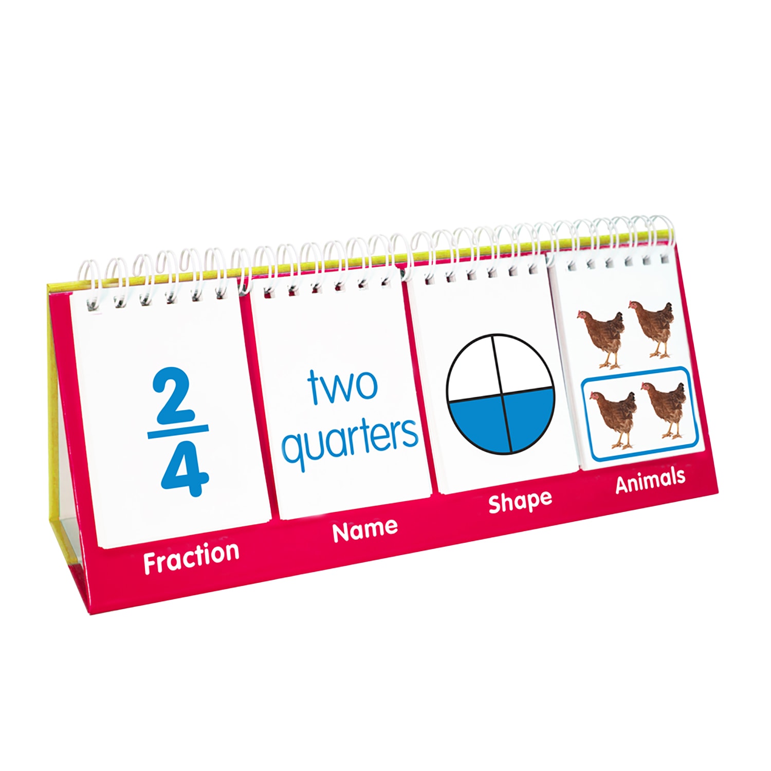 Junior Learning Fractions Flips, Multicolor, Grades 2 - 3 - Image 5