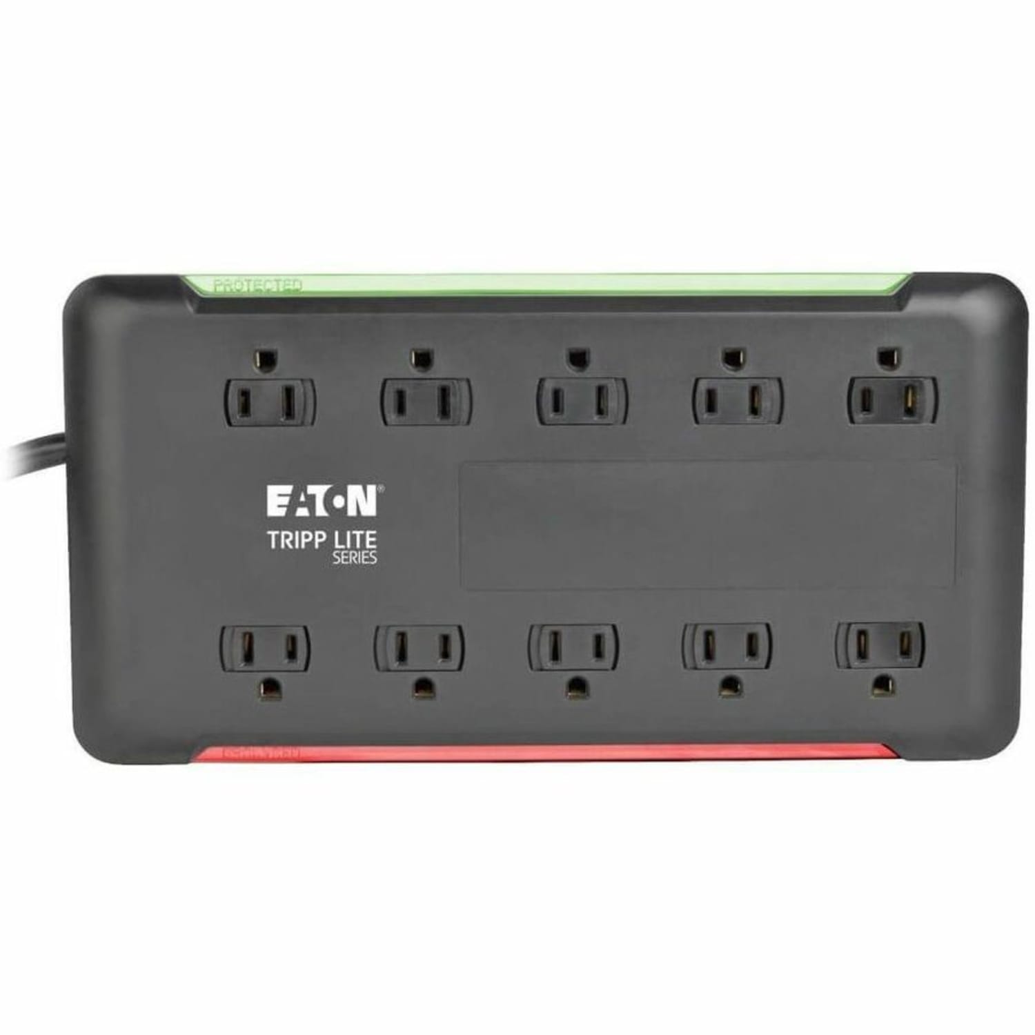 Tripp Lite 10-Outlet Surge Protector Power Strip 6ft Cord 2880 Joules Black - Surge protector - 15 A - TLP1006B - Image 5