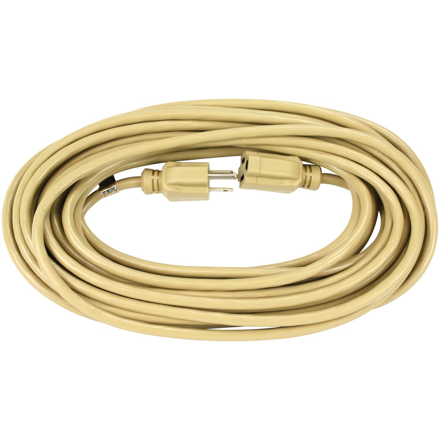 Prime 16/3 SJTW Landscape Extension Cord, 35', Beige, EC884627 - Image 3