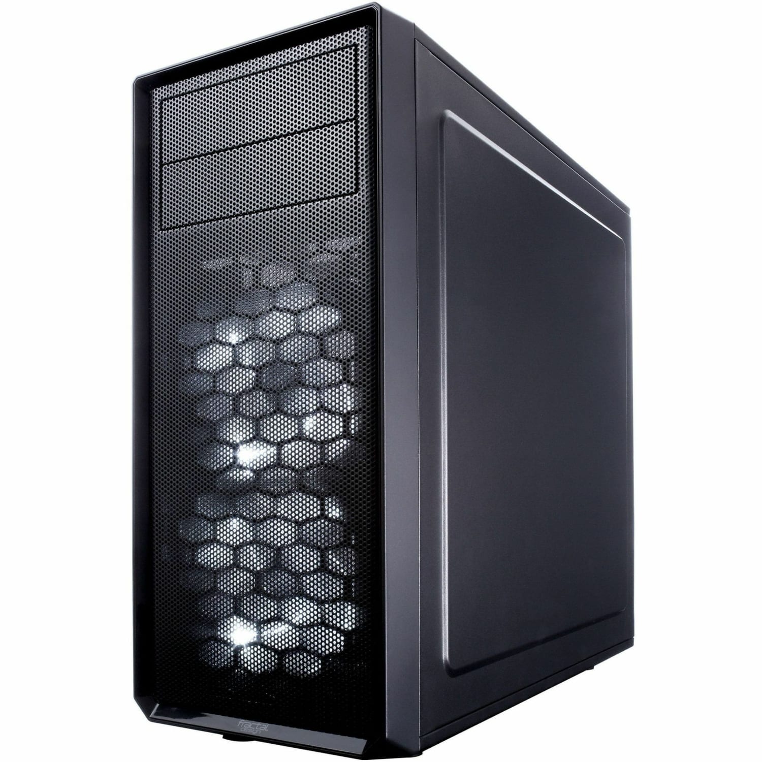 Fractal Design Focus G Computer Case with Side Window - Mid-tower - Black - 5x Bay - 2x 4.72inxFan(s) Installed - FDCAFOCUSBKW - Image 5