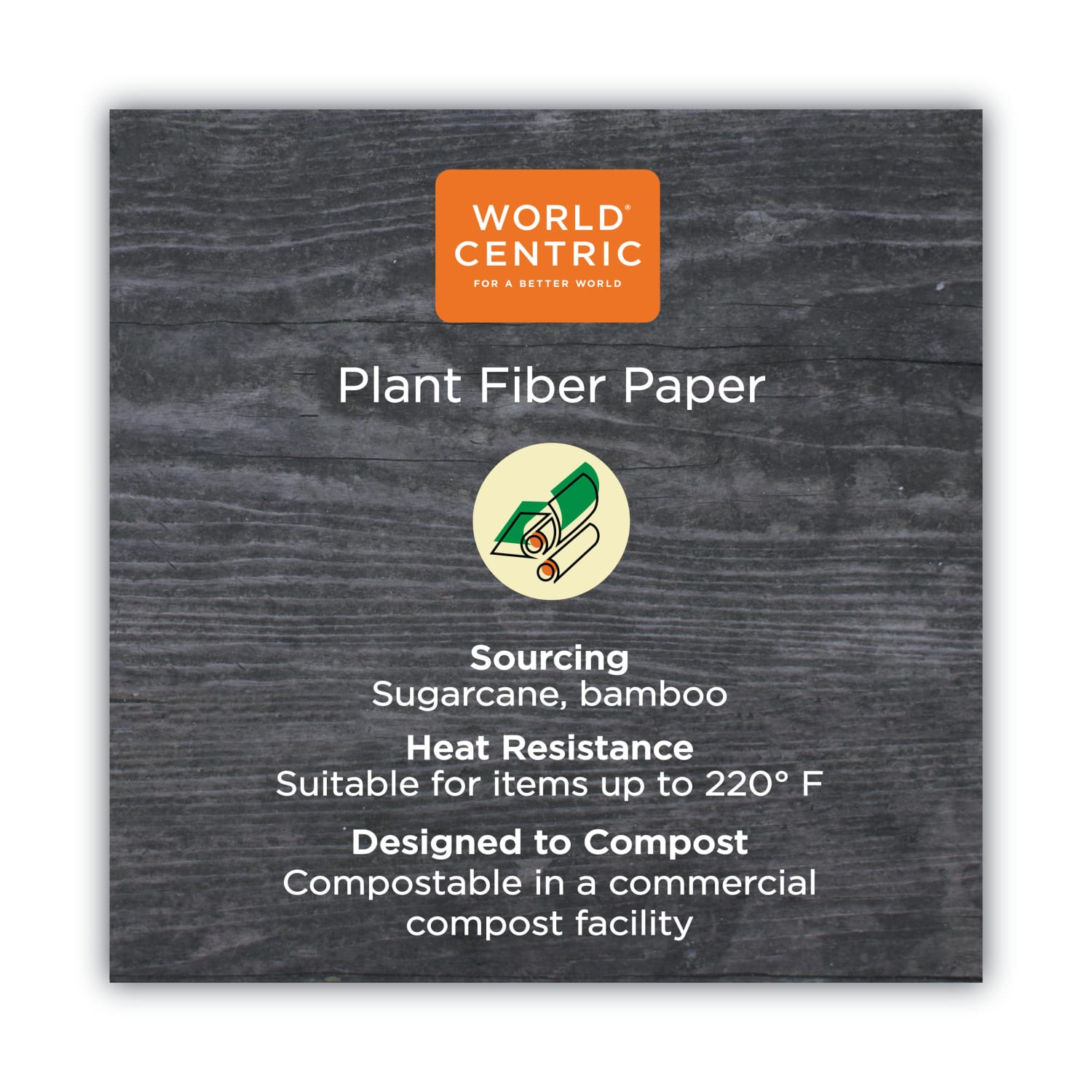 World Centric No Tree Paper Bowls, 24 Oz, 4-1/2inH x 4-7/16in Diameter, Natural, Carton Of 500 Bowls - Image 6