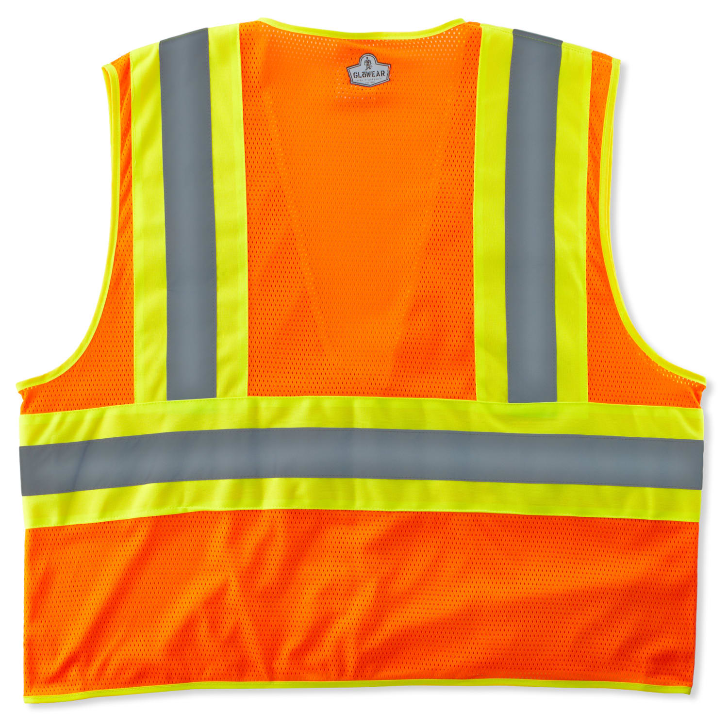 Ergodyne GloWear Safety Vest, Economy 2-Tone, Type-R Class 2, X-Small, Orange, 8229Z - Image 3