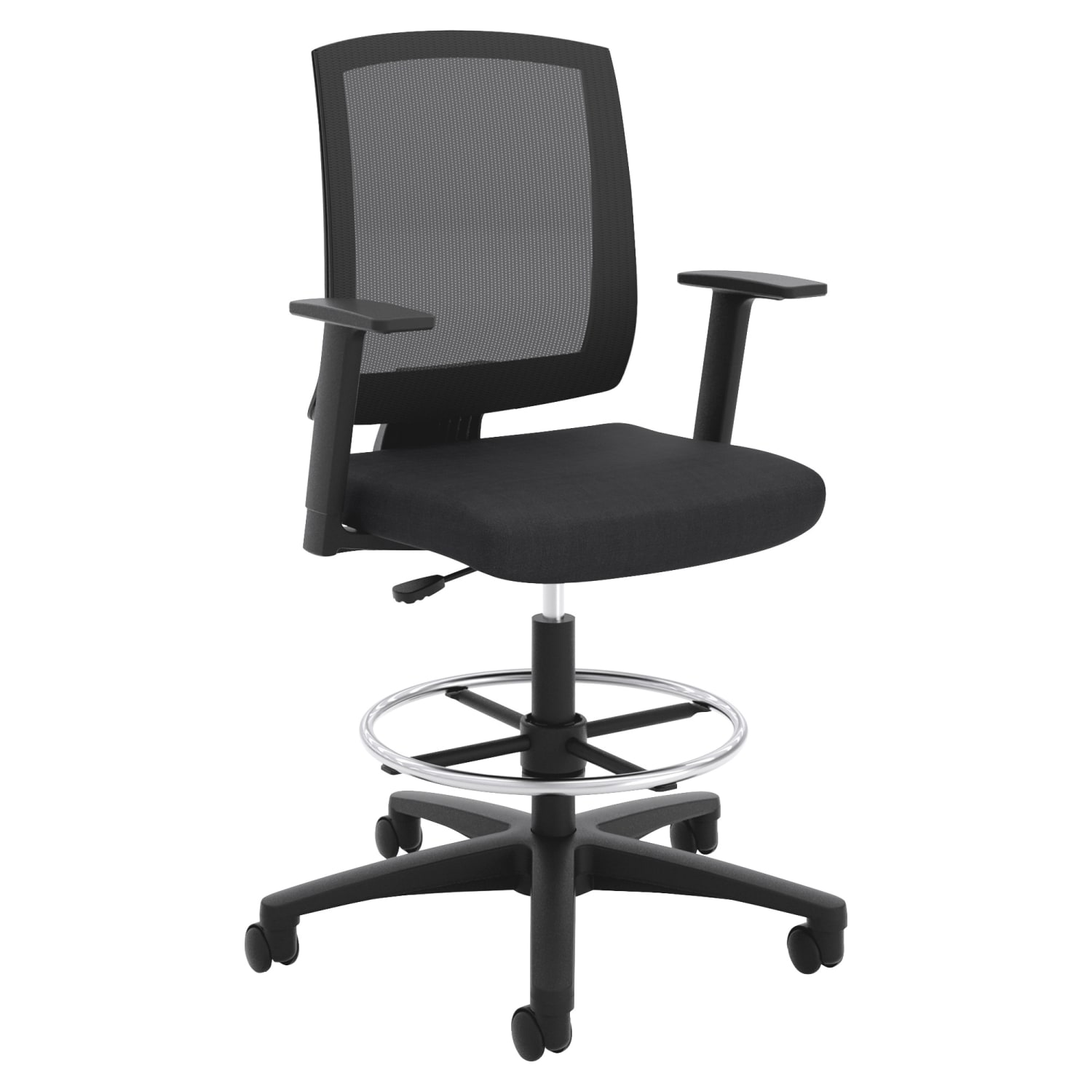 HON Torch Mesh Mid Back Task Stool Black Seat Quantity 1 PopularChairscom