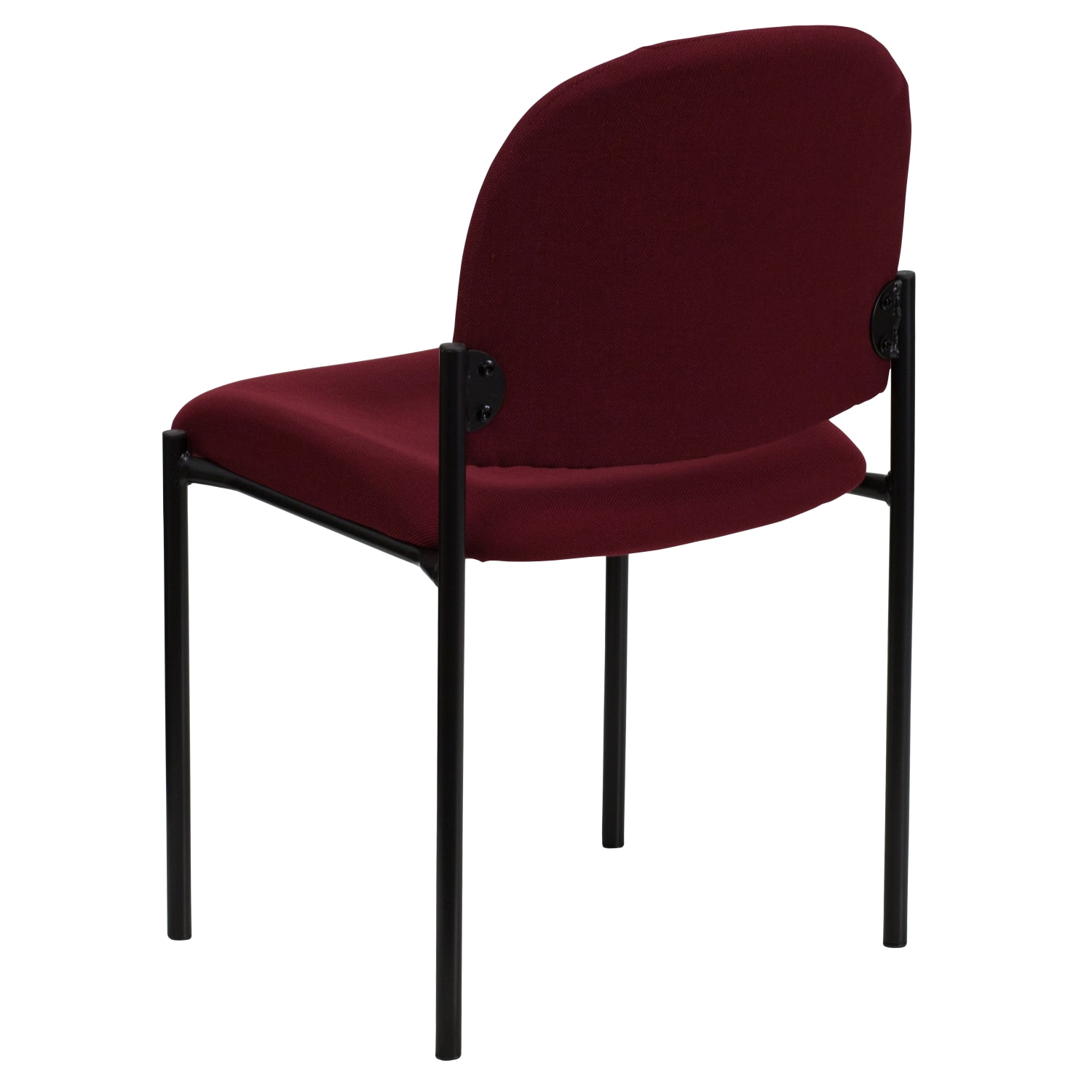 Flash Furniture Comfortable Stackable Side Chair BurgundyBlack PopularChairscom Flash Furniture Comfortable Stackable Side Chair BurgundyBlack PopularChairscom