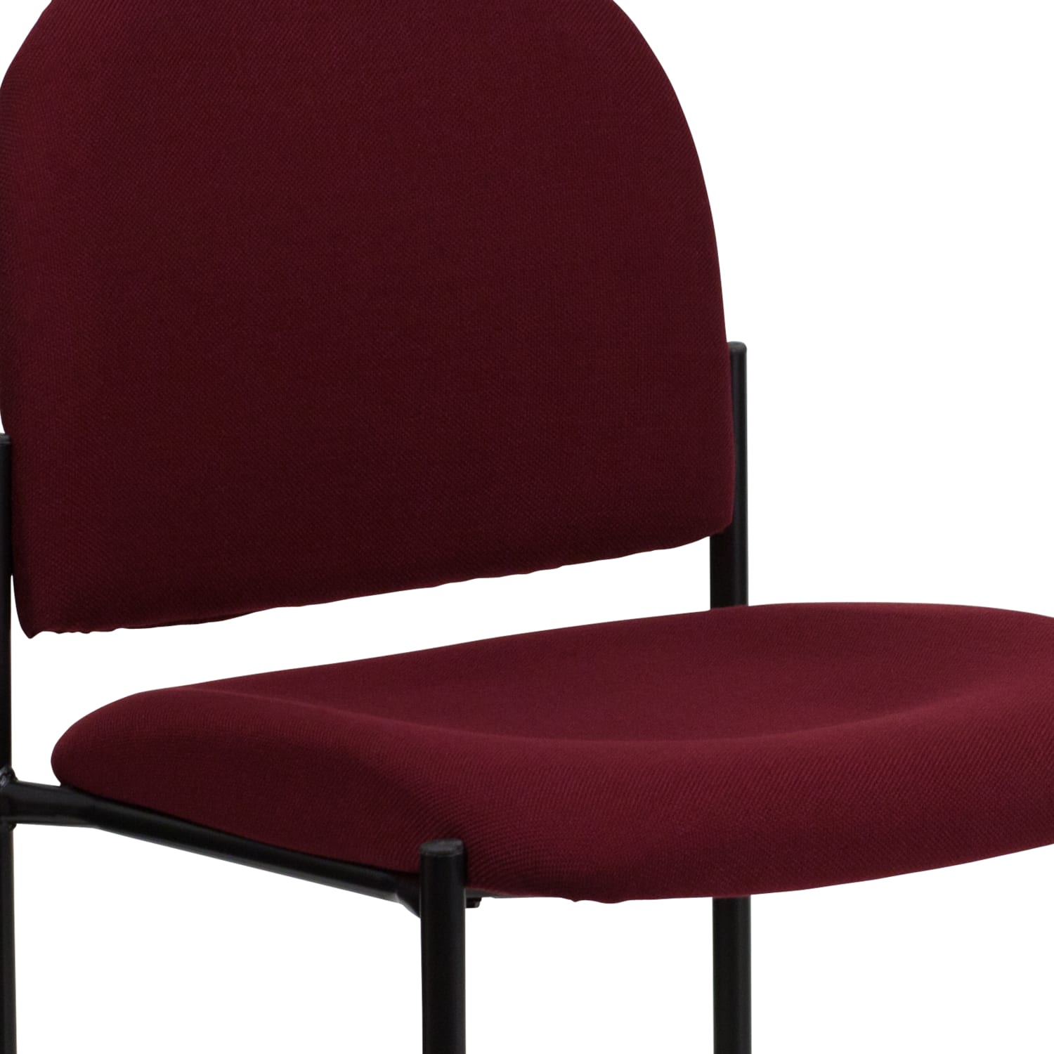 Flash Furniture Comfortable Stackable Side Chair BurgundyBlack PopularChairscom Flash Furniture Comfortable Stackable Side Chair BurgundyBlack PopularChairscom