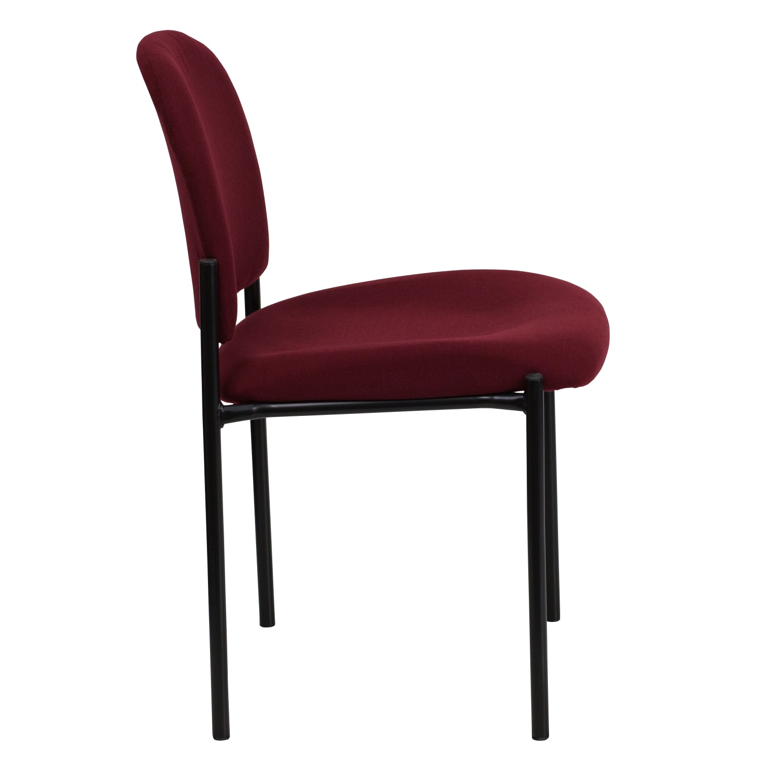 Flash Furniture Comfortable Stackable Side Chair BurgundyBlack PopularChairscom Flash Furniture Comfortable Stackable Side Chair BurgundyBlack PopularChairscom