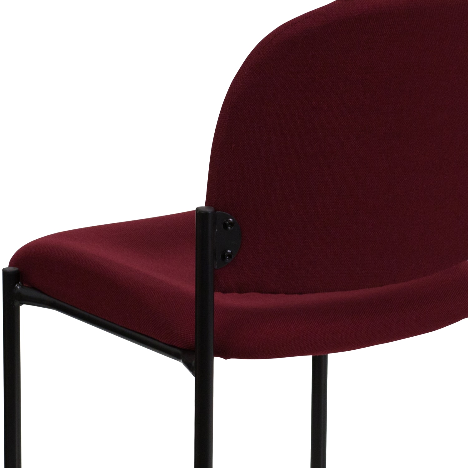 Flash Furniture Comfortable Stackable Side Chair BurgundyBlack PopularChairscom Flash Furniture Comfortable Stackable Side Chair BurgundyBlack PopularChairscom