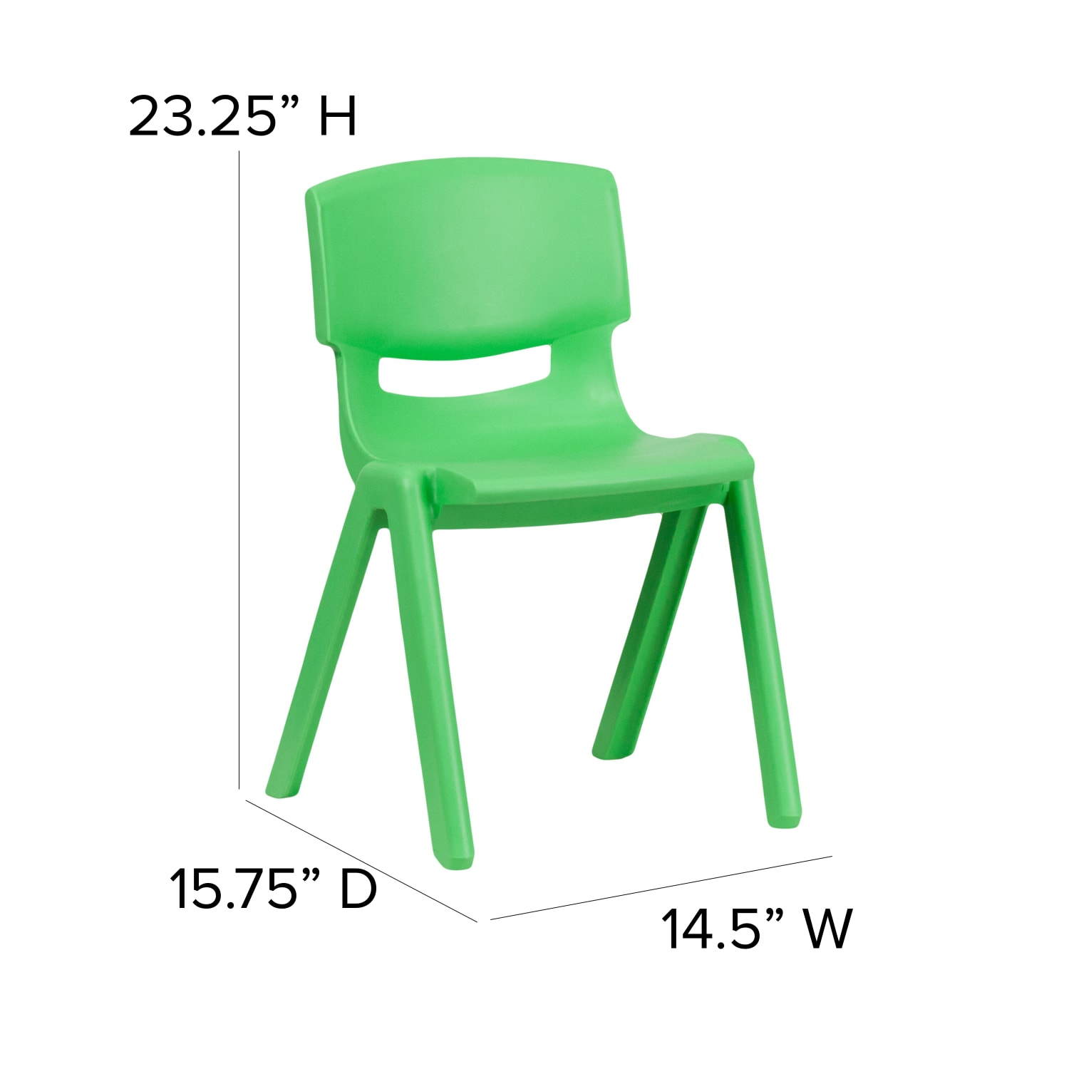 Flash Furniture Plastic Stackable School Chairs With 1314in Seat Height Green Pack Of 4 Chairs PopularChairscom Flash Furniture Plastic Stackable School Chairs With 13 14in Seat Height Green Pack Of 4 Chairs PopularChairscom