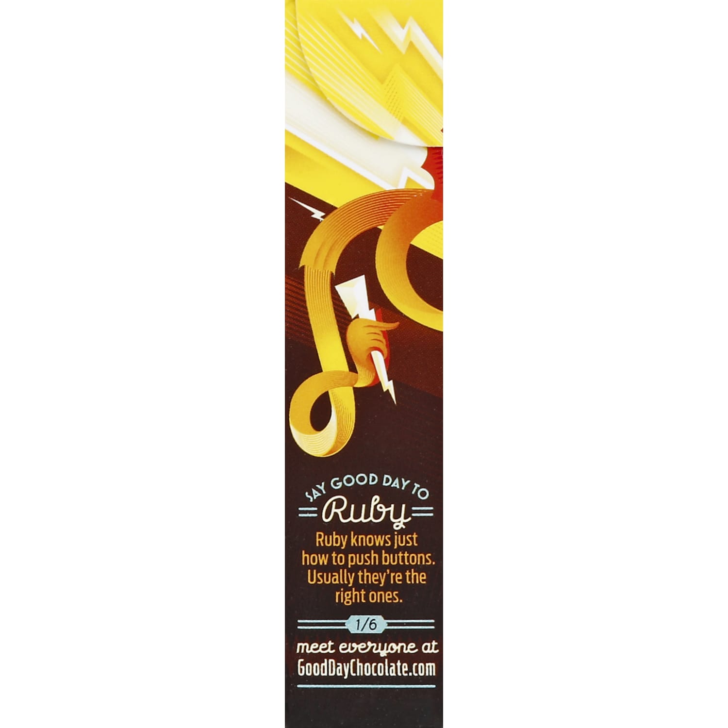 Good Day Chocolate Supplements, Dietary with Energy Dark Chocolate, .99 oz Total Qty 12 - Image 4