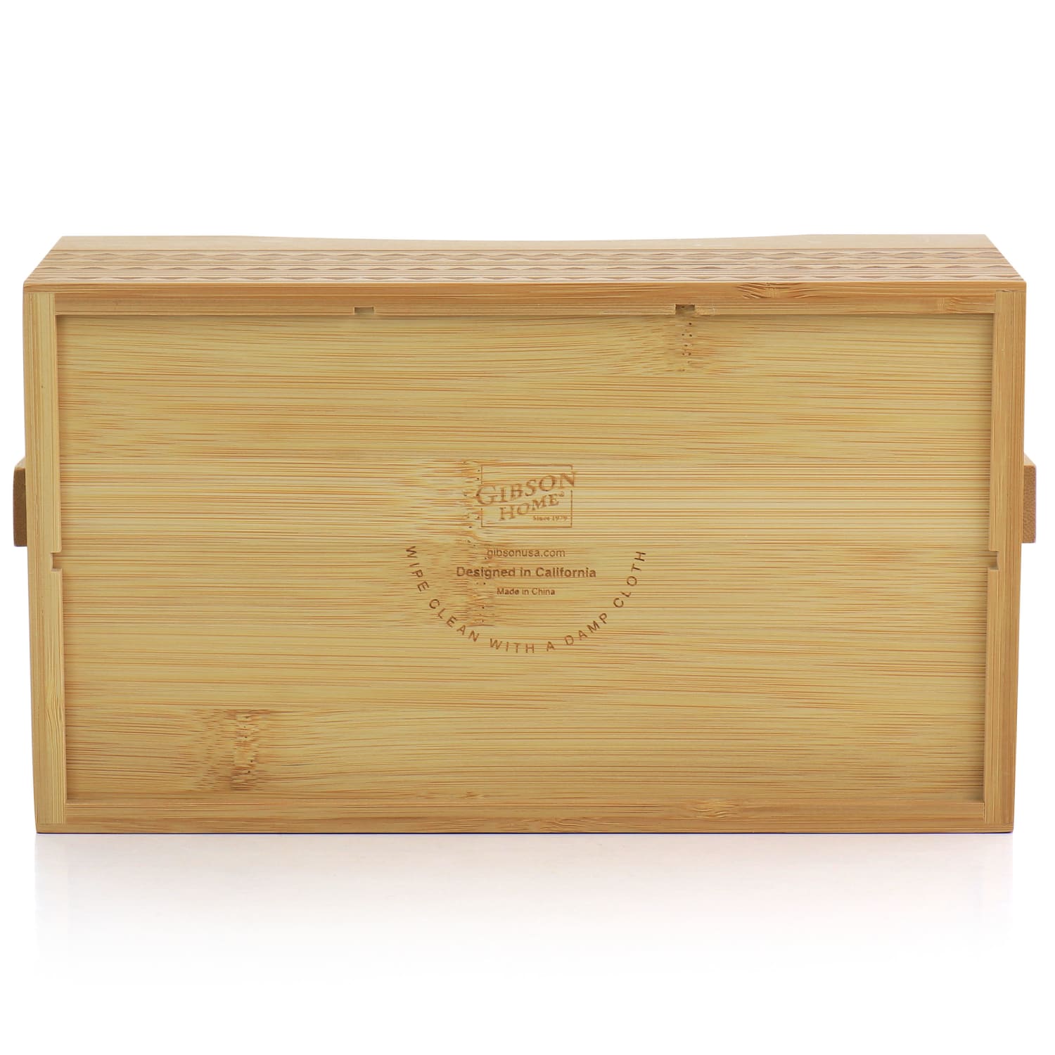 Gibson Home Sadler Portable Utensil Caddy, 7-11/16in x 11in x 5-11/16in, Brown - Image 3