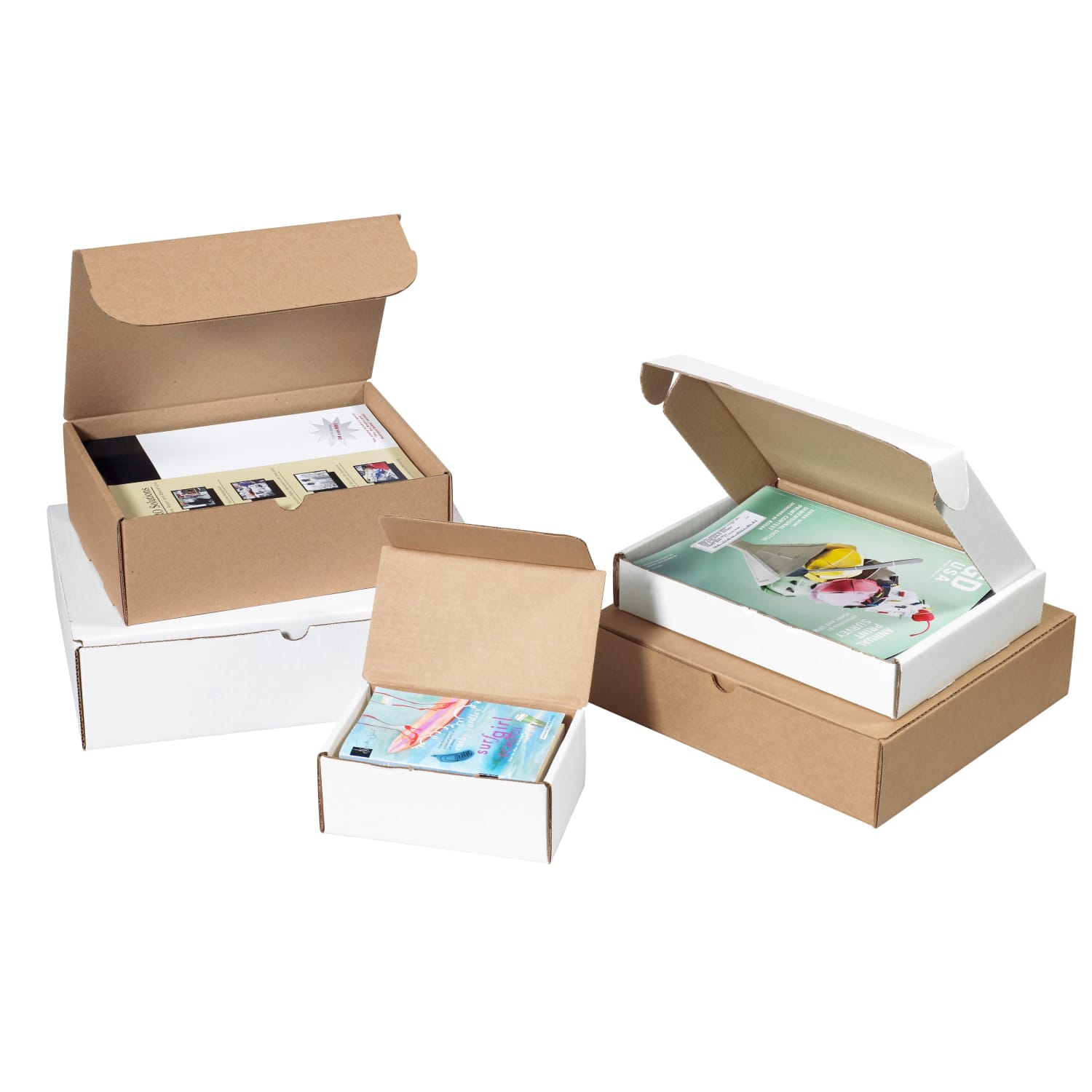 Partners Brand Deluxe Literature Mailers, 12in x 12in x 4in, White, Pack Of 50 - Image 5