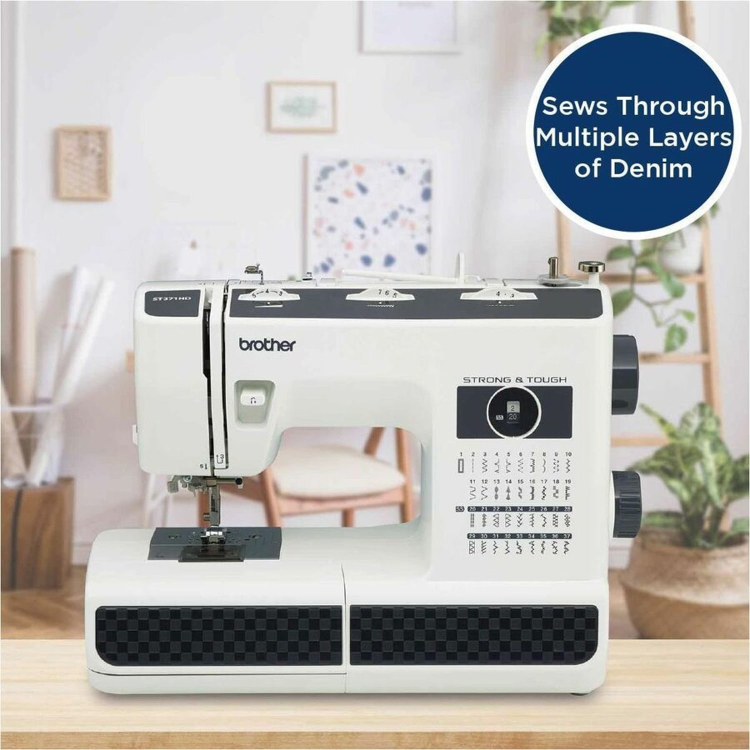 Brother 37-Stitch Electric Sewing Machine - Image 4